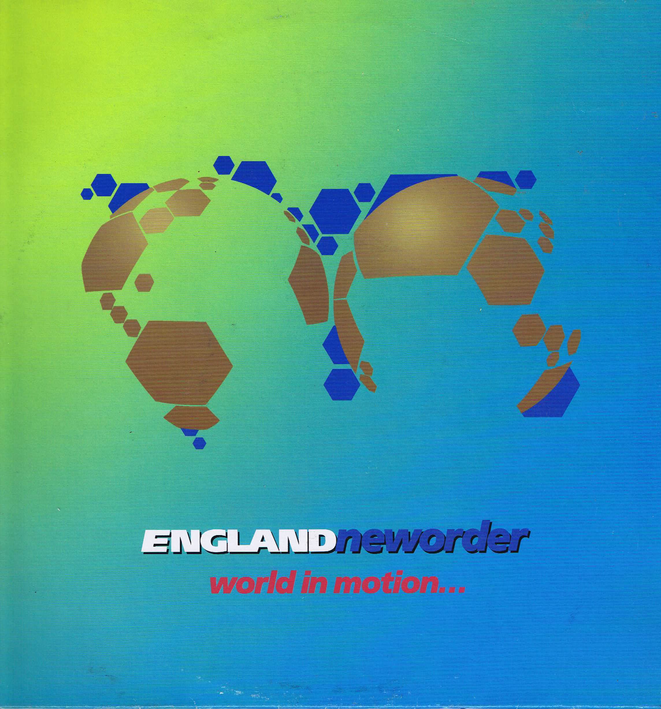 New Order - World In Motion - FAC 293 - 12-inch Vinyl Record