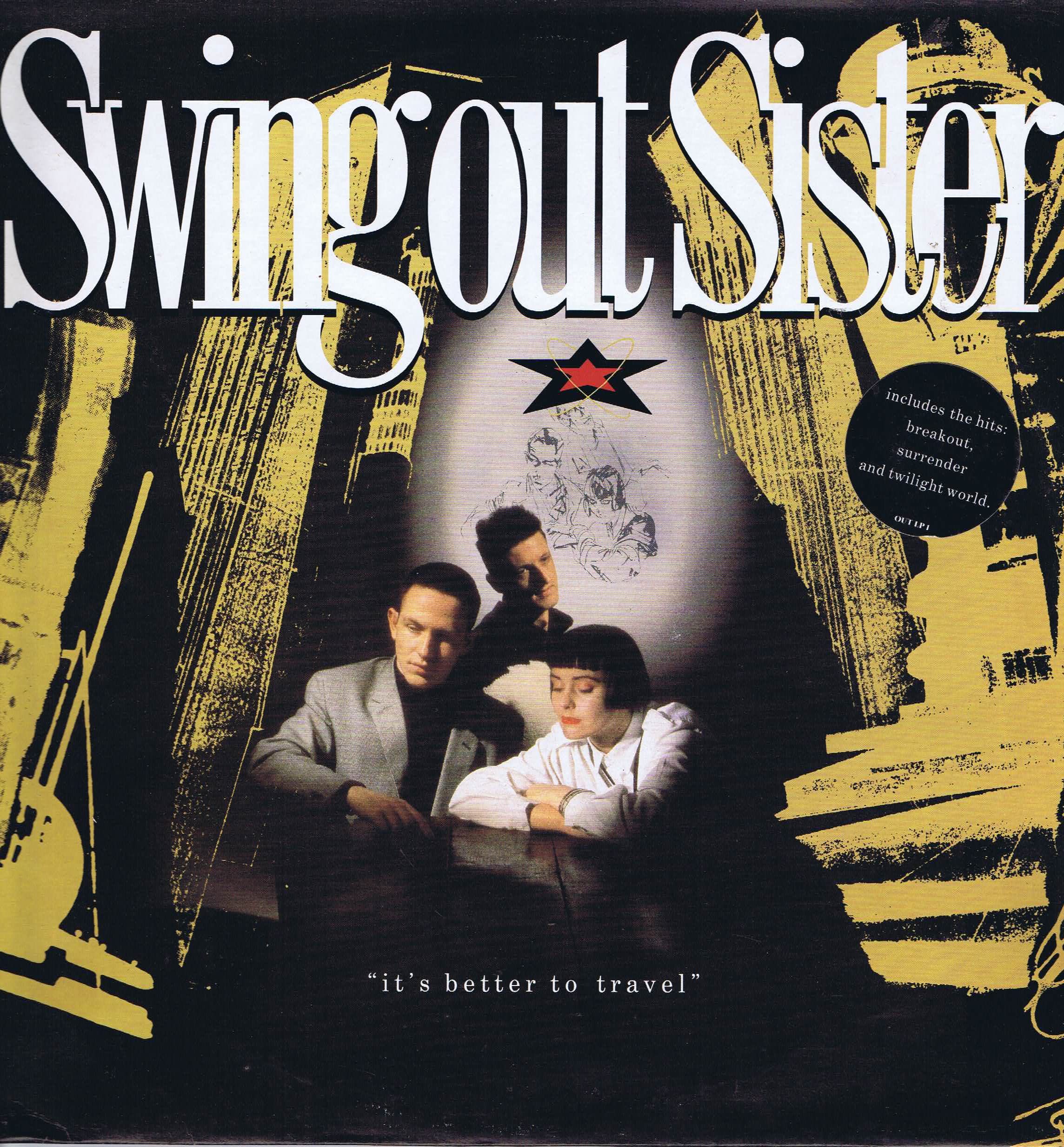 Swing Out Sister - It's Better To Travel - OUT LP 1 - LP Vinyl Record