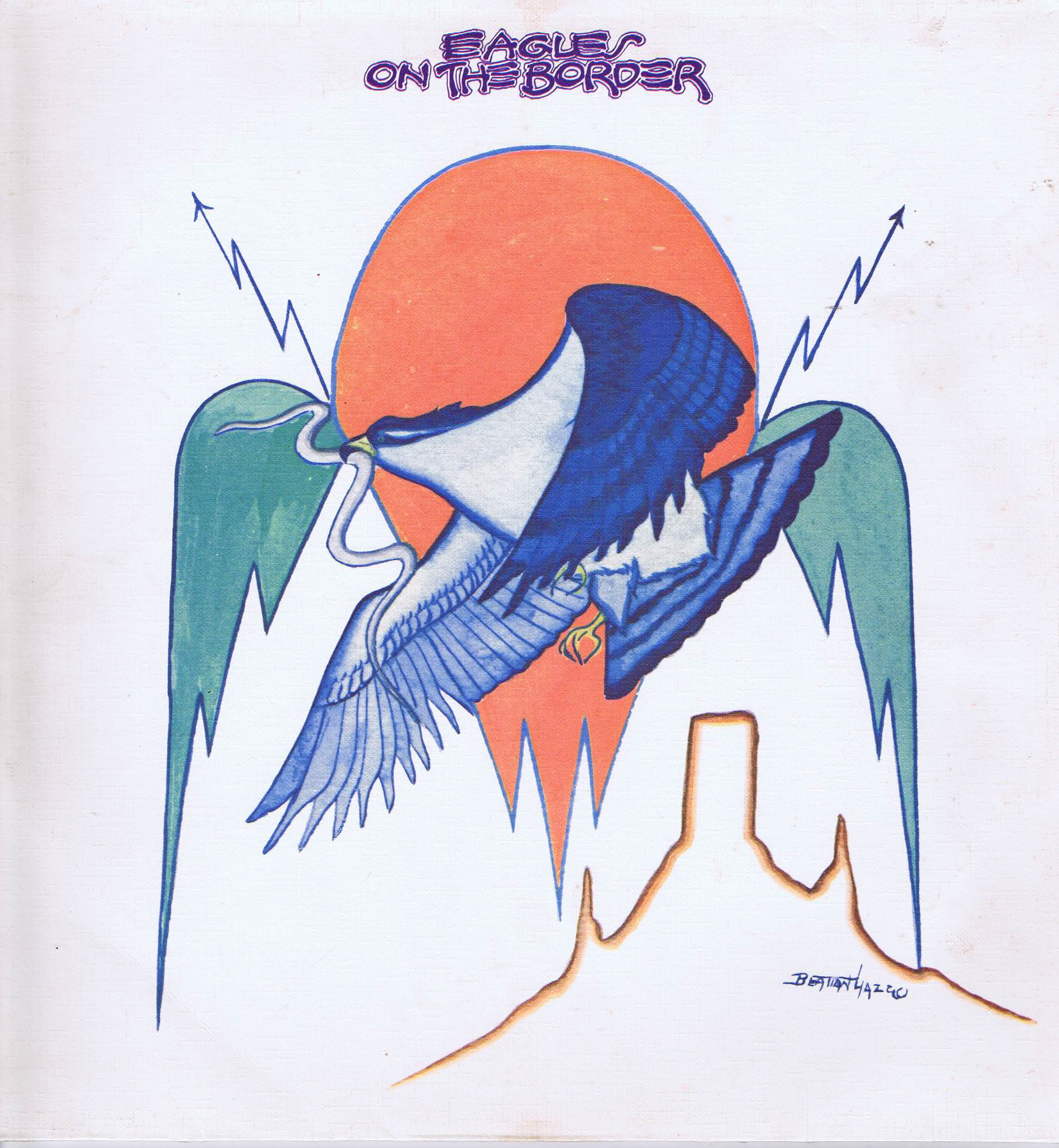 Eagles – On The Border – Asylum - K43005 - A1/B1 - LP Vinyl Record