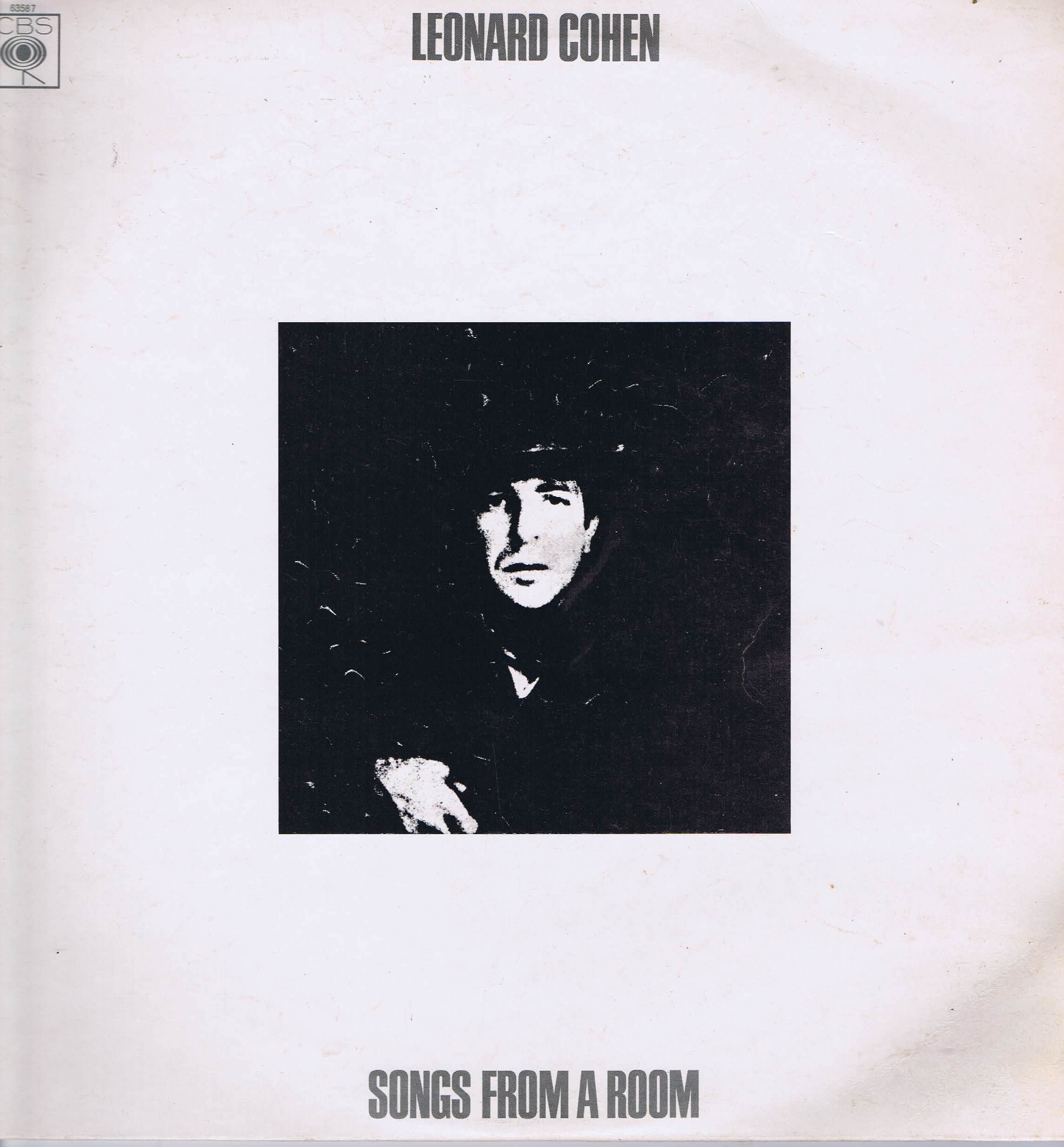 Leonard Cohen - Songs From A Room - CBS 63857 - LP Vinyl Record