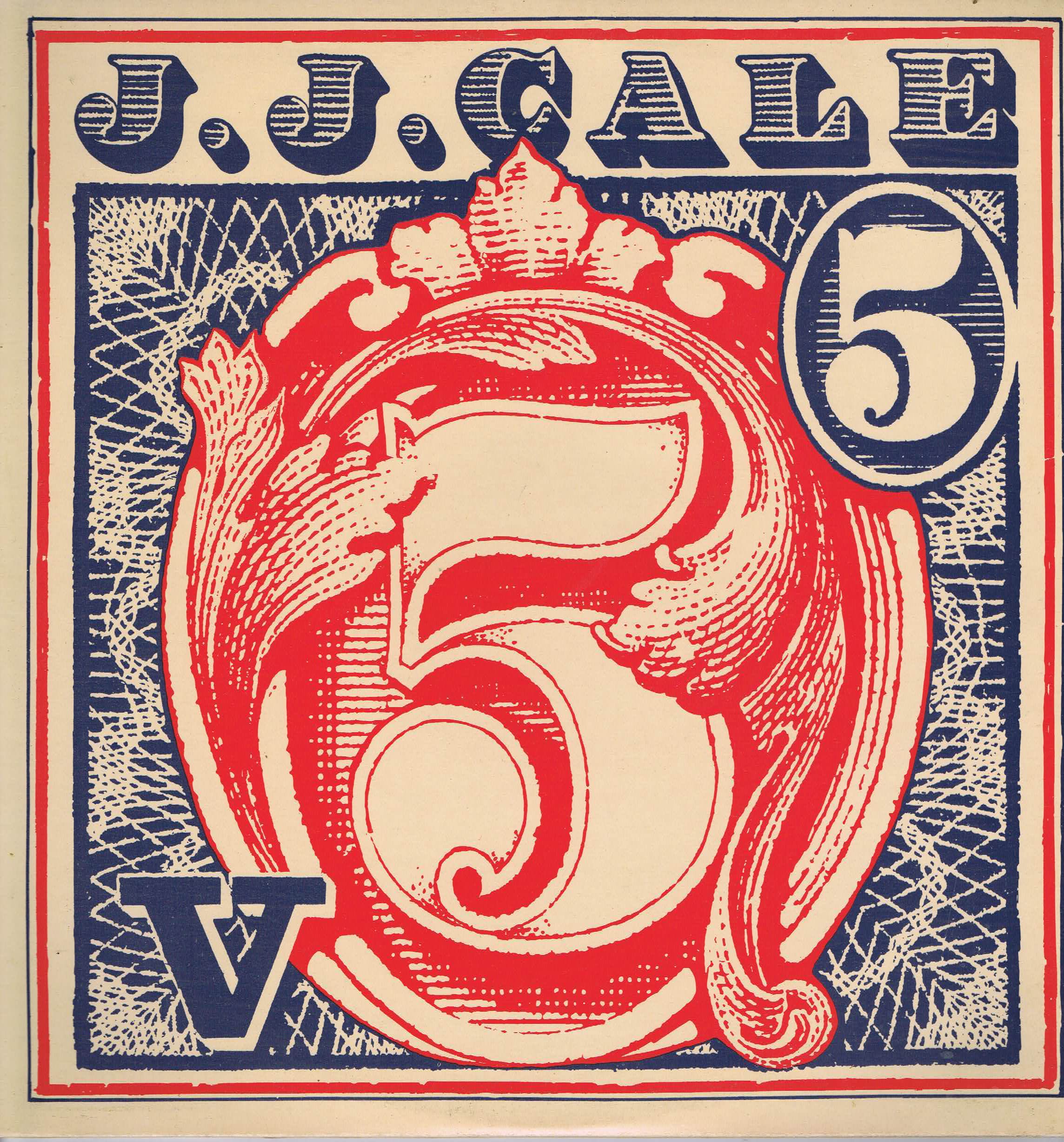 J.J. Cale - 5 - Shelter ISA 5018 - LP Vinyl Record
