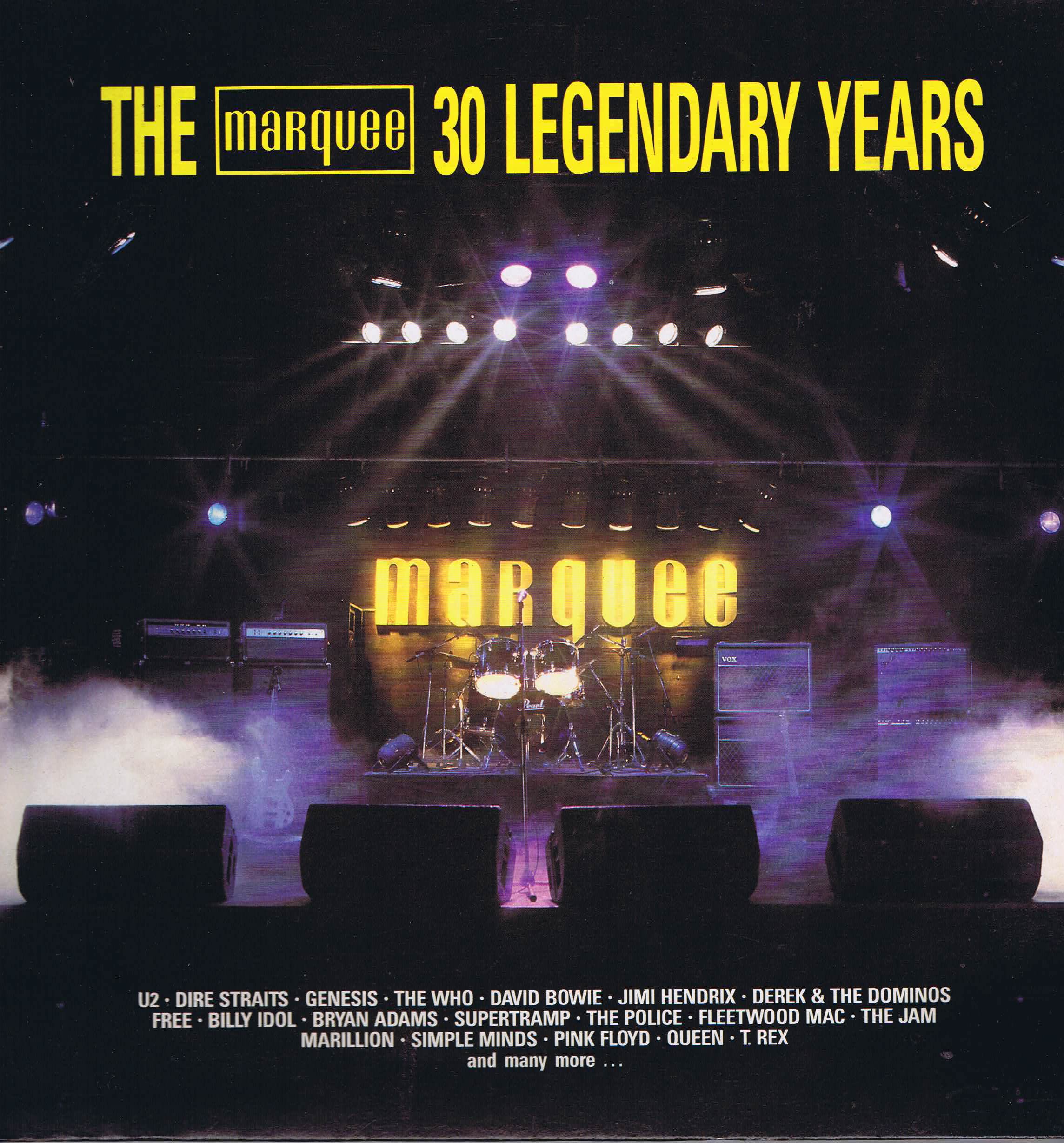 Various Artists – The Marquee - 30 Legendary Years - MQTV 1 - 2-LP Vinyl Record