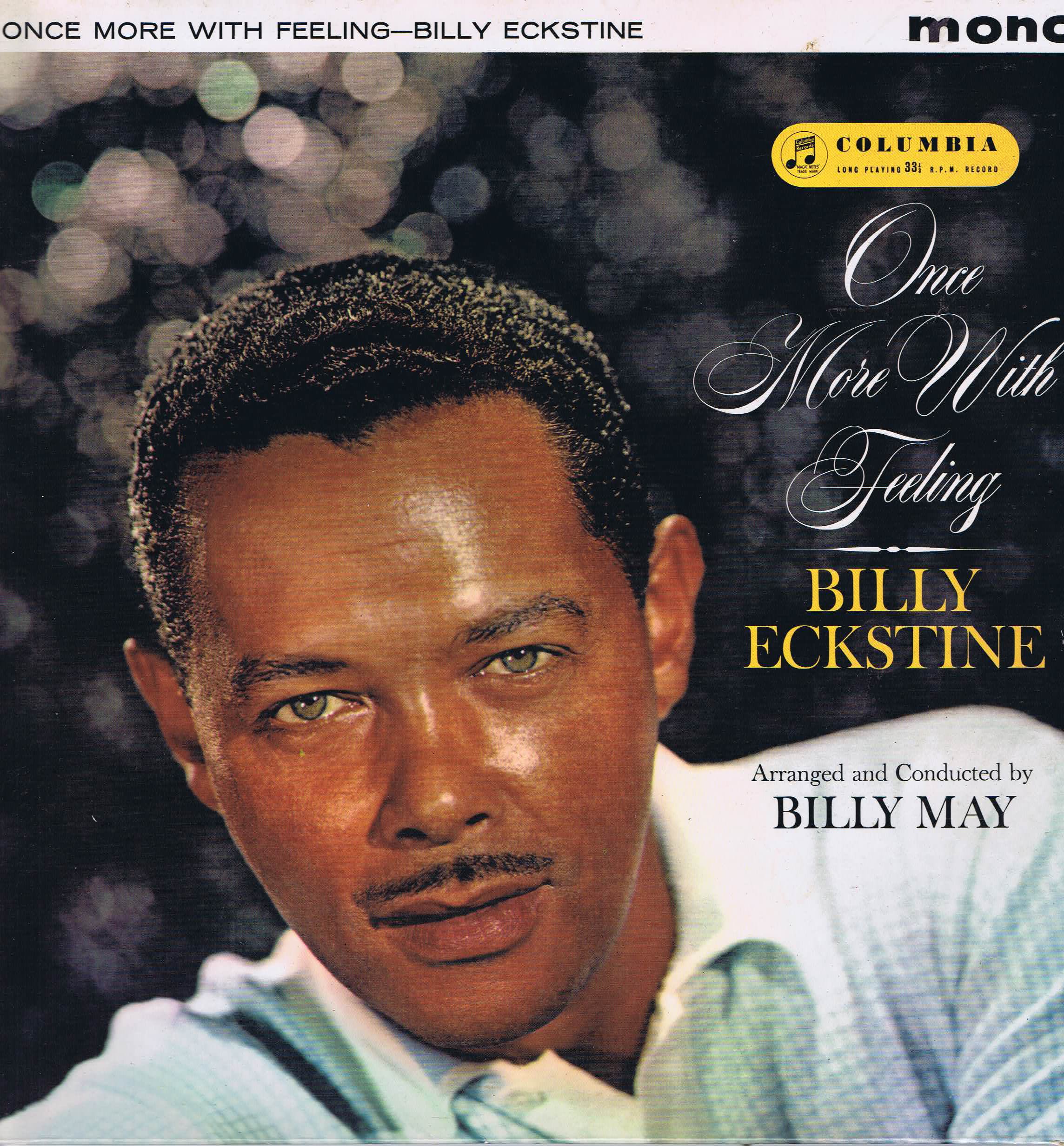 Billy Eckstine - Once More With Feeling - 33SX 1249 - LP Record