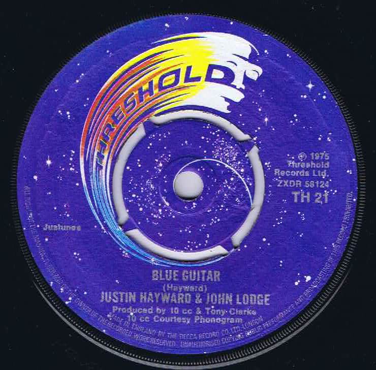 Justin Hayward & John Lodge – Blue Guitar - TH 21 - 7-inch Vinyl Record