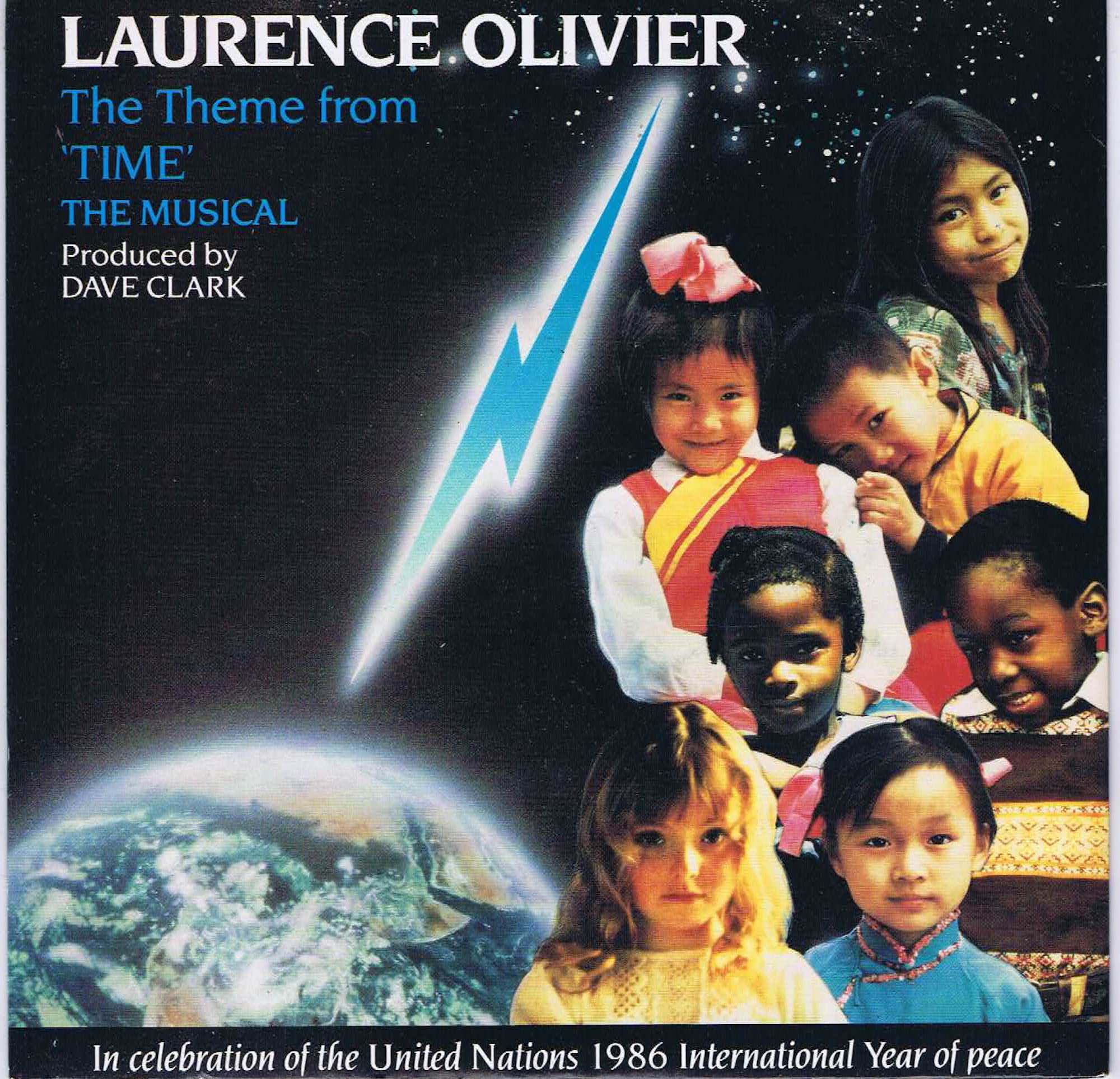 Laurence Olivier – Theme From 'Time' - EMI 5539 - 7-inch Vinyl Record