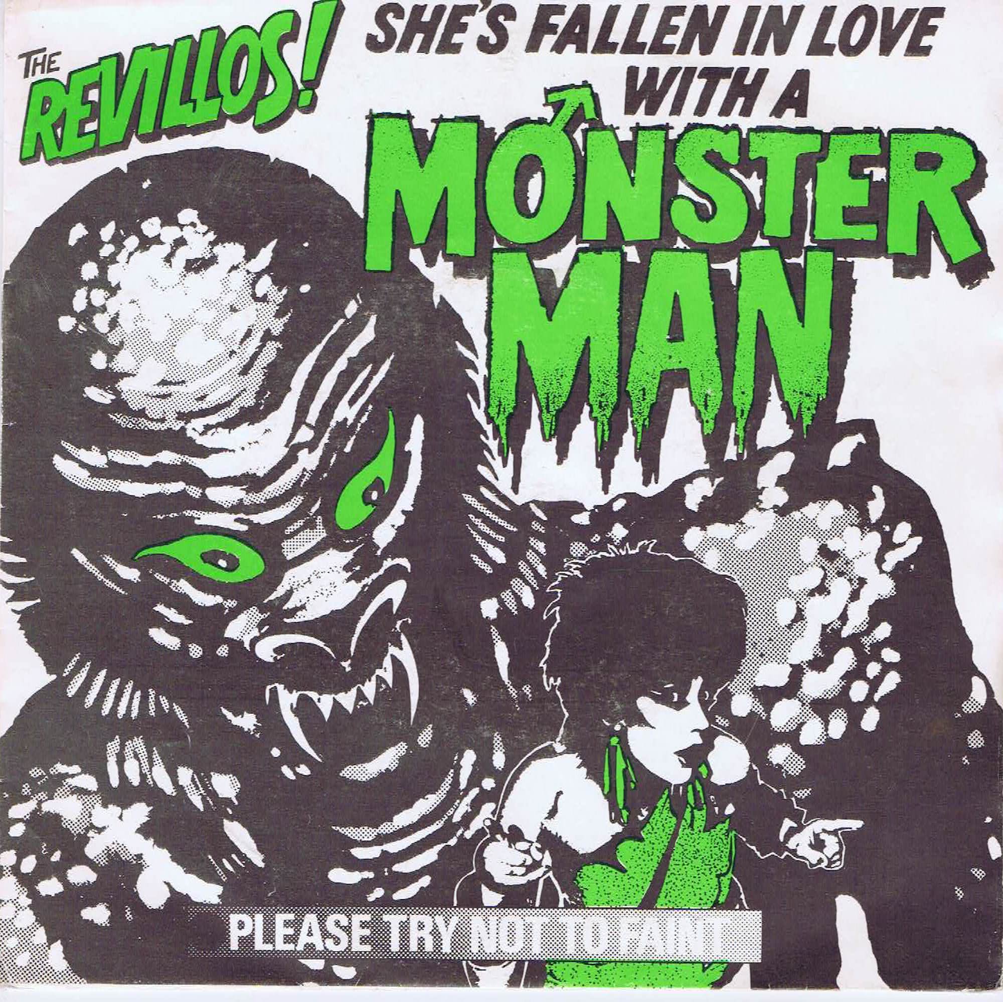 The Revillos – She's Fallen In Love With A Monster Man - 7-inch Vinyl Record