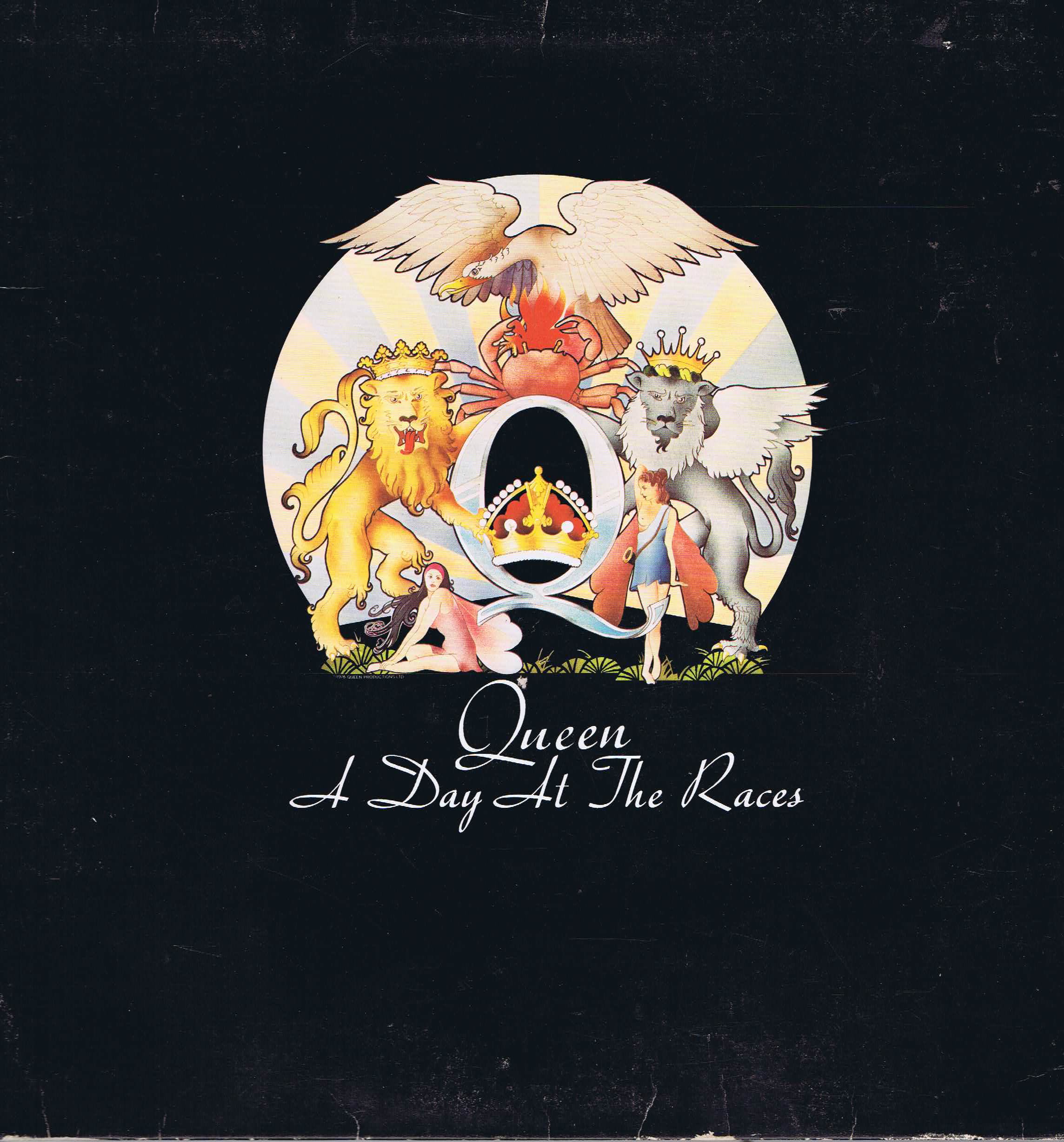 Queen – A Day At The Races – 1U/1U Press - EMTC 104 – LP Vinyl Record