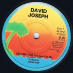 David Joseph - You Can't Hide (Your Love From Me) - IS 101 - 7-inch Vinyl Record