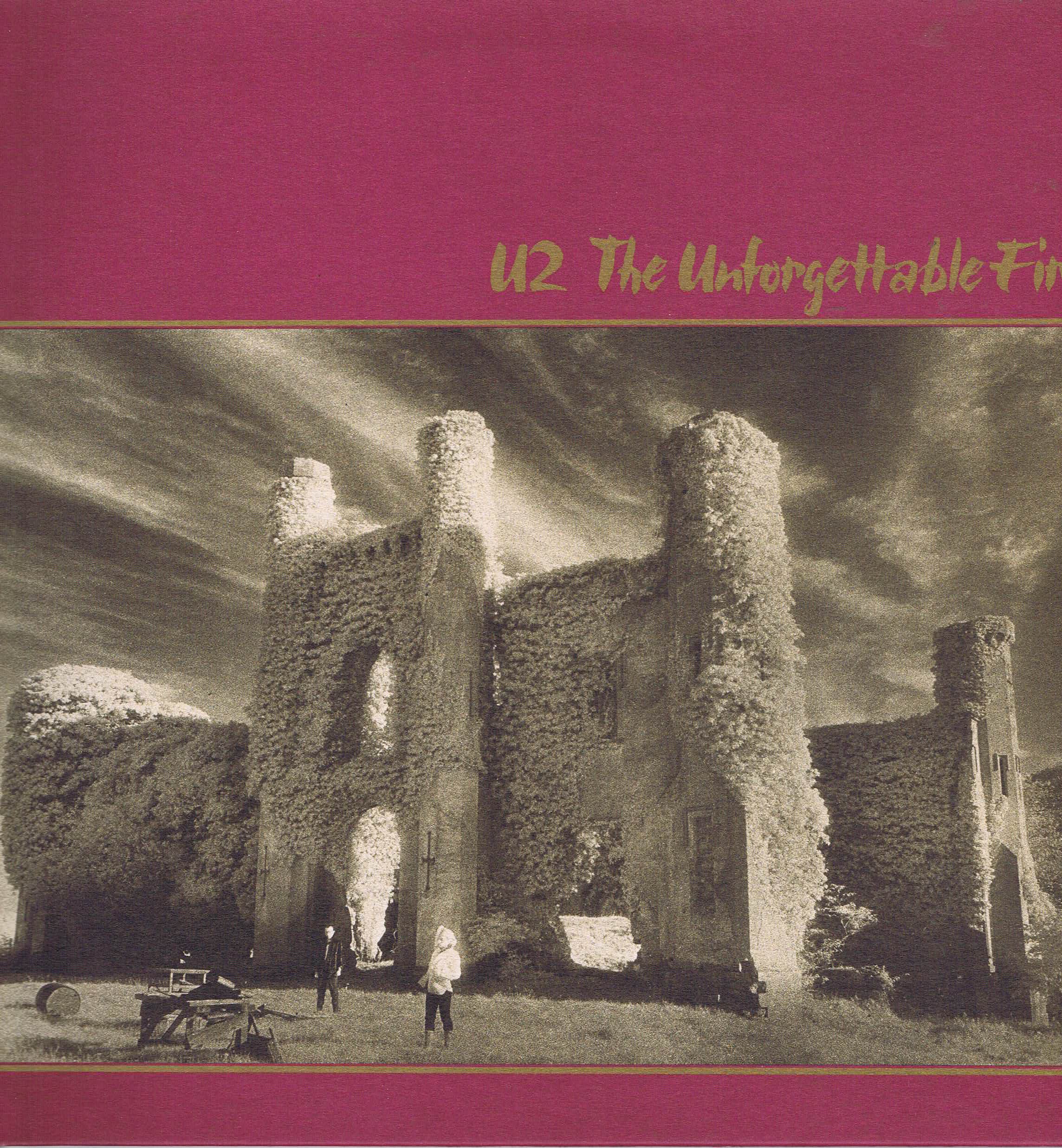 U2 – The Unforgettable Fire – Island U25 – LP Record