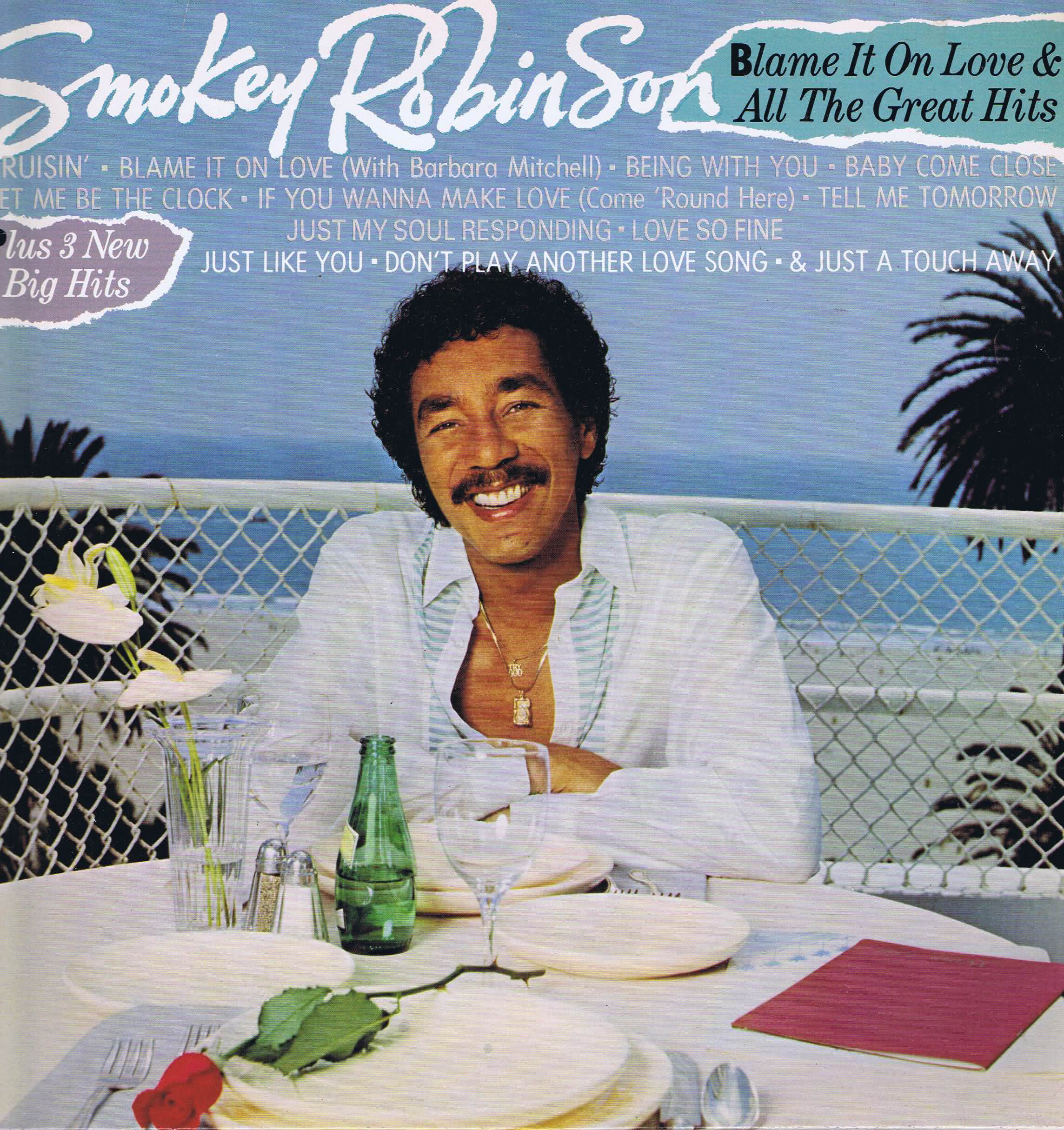 Smokey Robinson - Blame It On Love & All The Great Hits - LP Vinyl Record