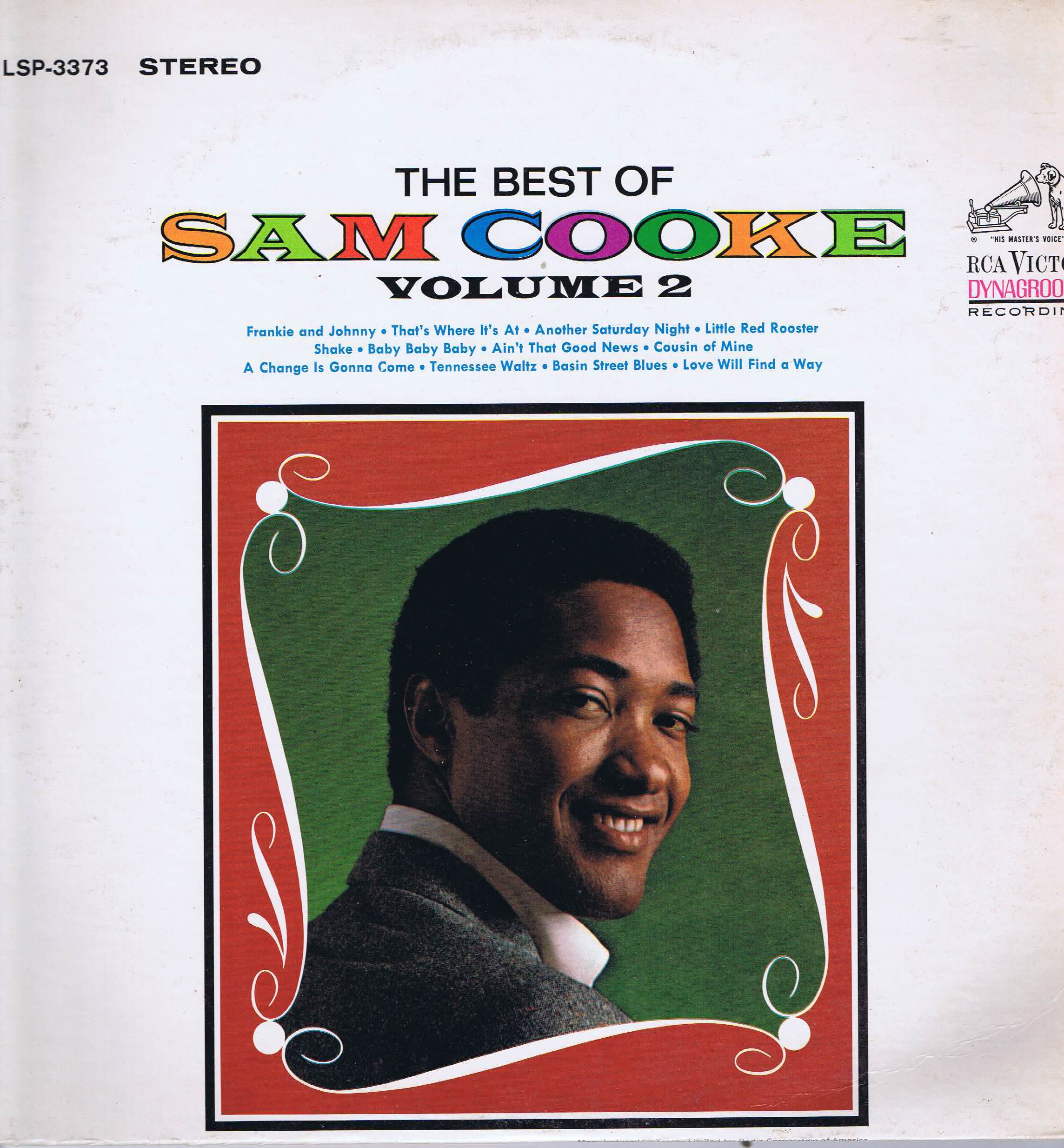 The Best Of Sam Cooke Volume 2 - RCA LSP-3373 - LP Vinyl Record