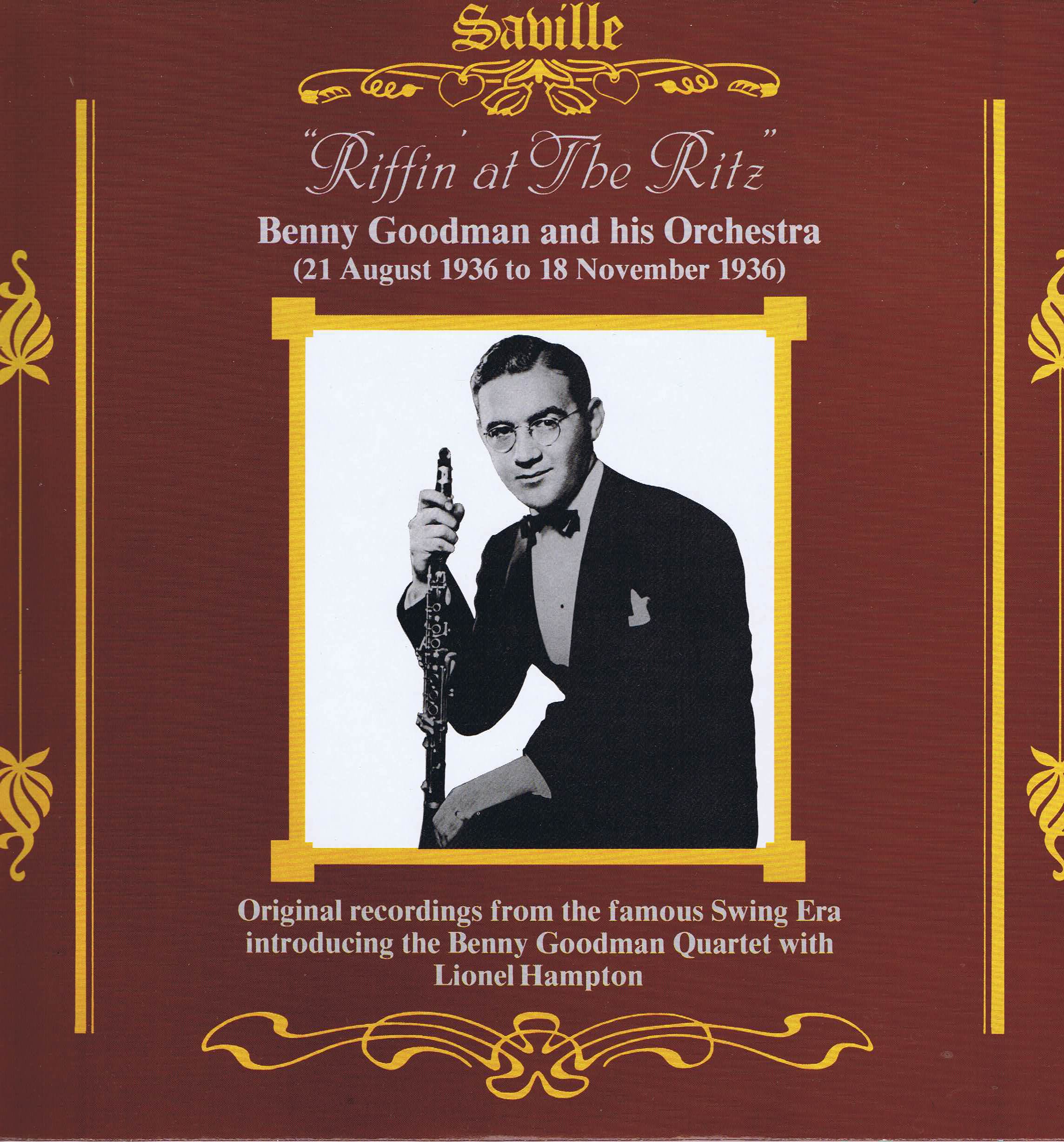Benny Goodman And His Orchestra – Riffin' At The Ritz - SVL 203