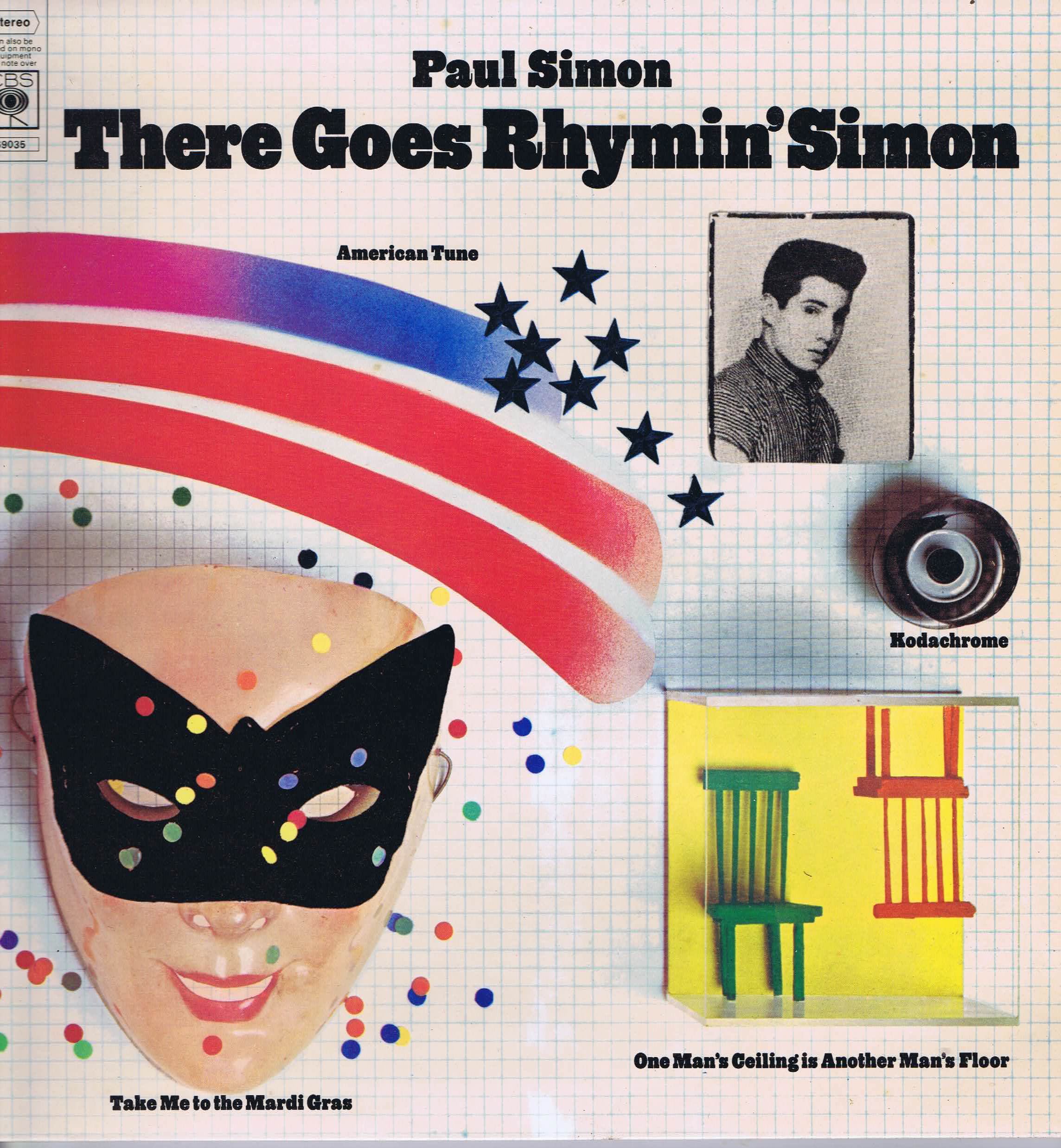 Paul Simon - There Goes Rhymin' Simon - CBS 69035 - LP Vinyl Record