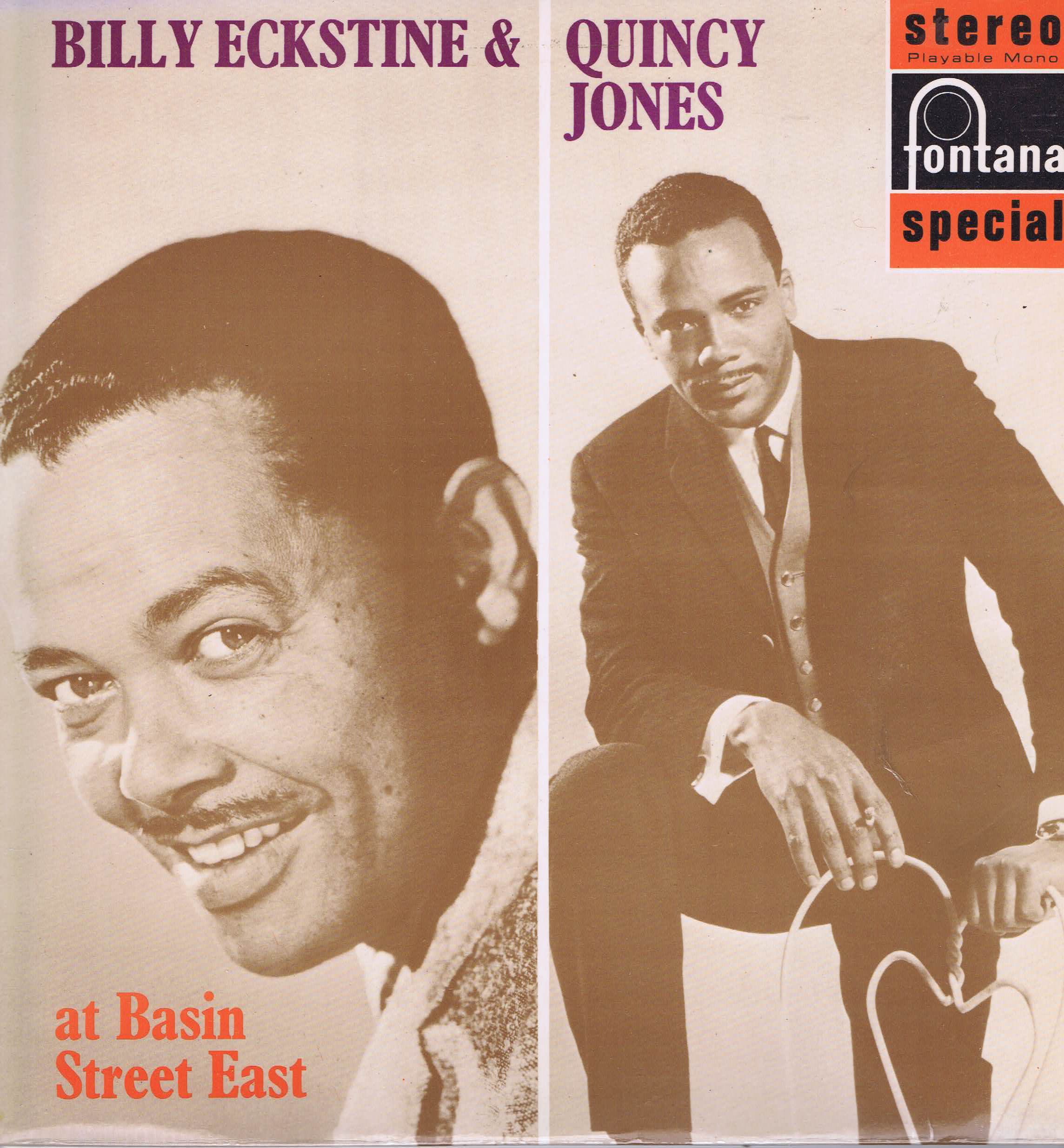 Billy Eckstine & Quincy Jones - At Basin Street East - SFL 13039