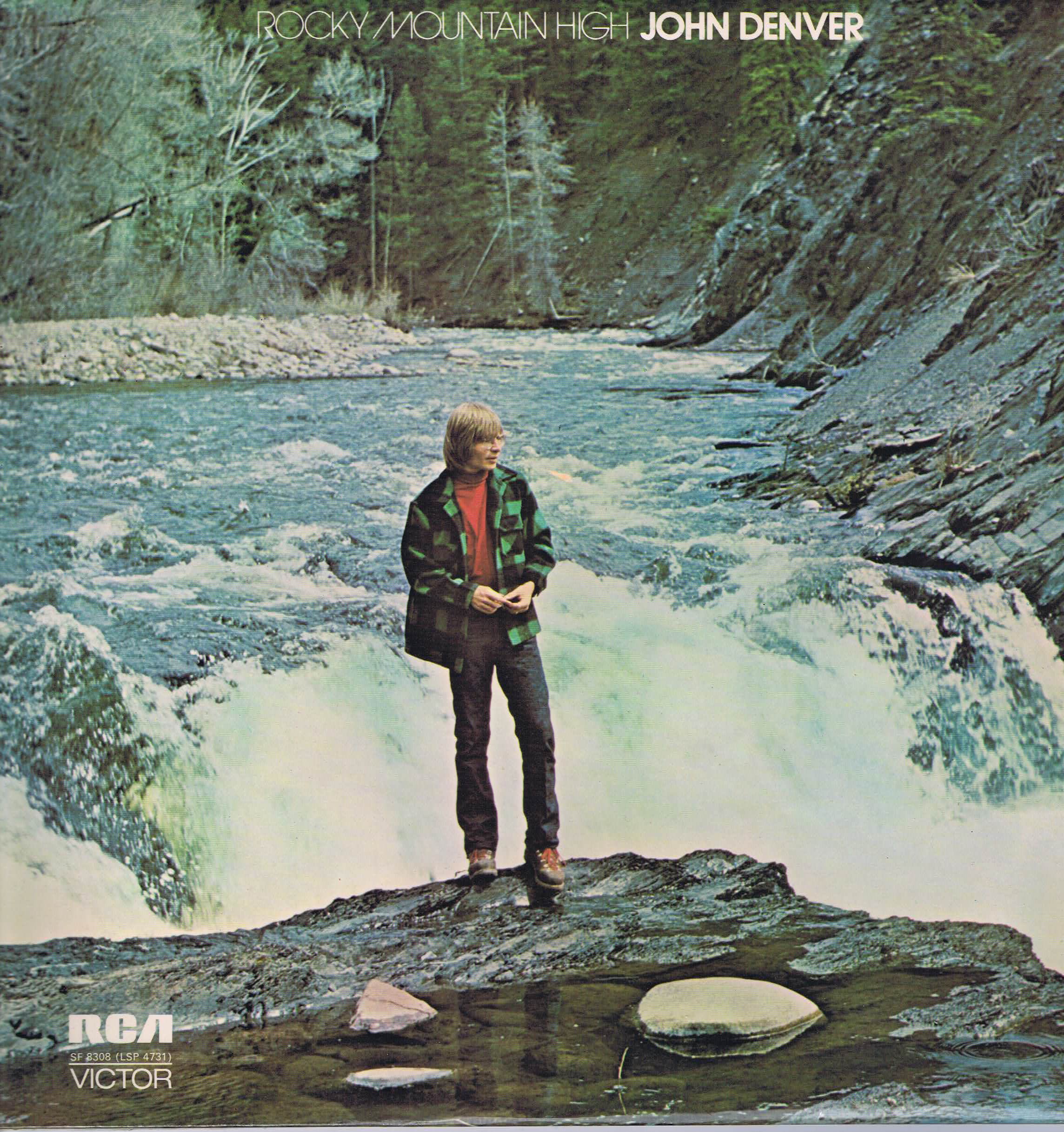 John Denver - Rocky Mountain High - SF 8309 - LP Vinyl Record