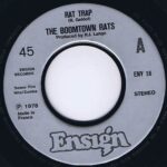 The Boomtown Rats - Rat Trap - ENY 16 - 7-inch Record
