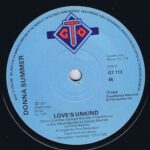 Donna Summer – Love's Unkind - GT 113 - 7-inch Vinyl Record