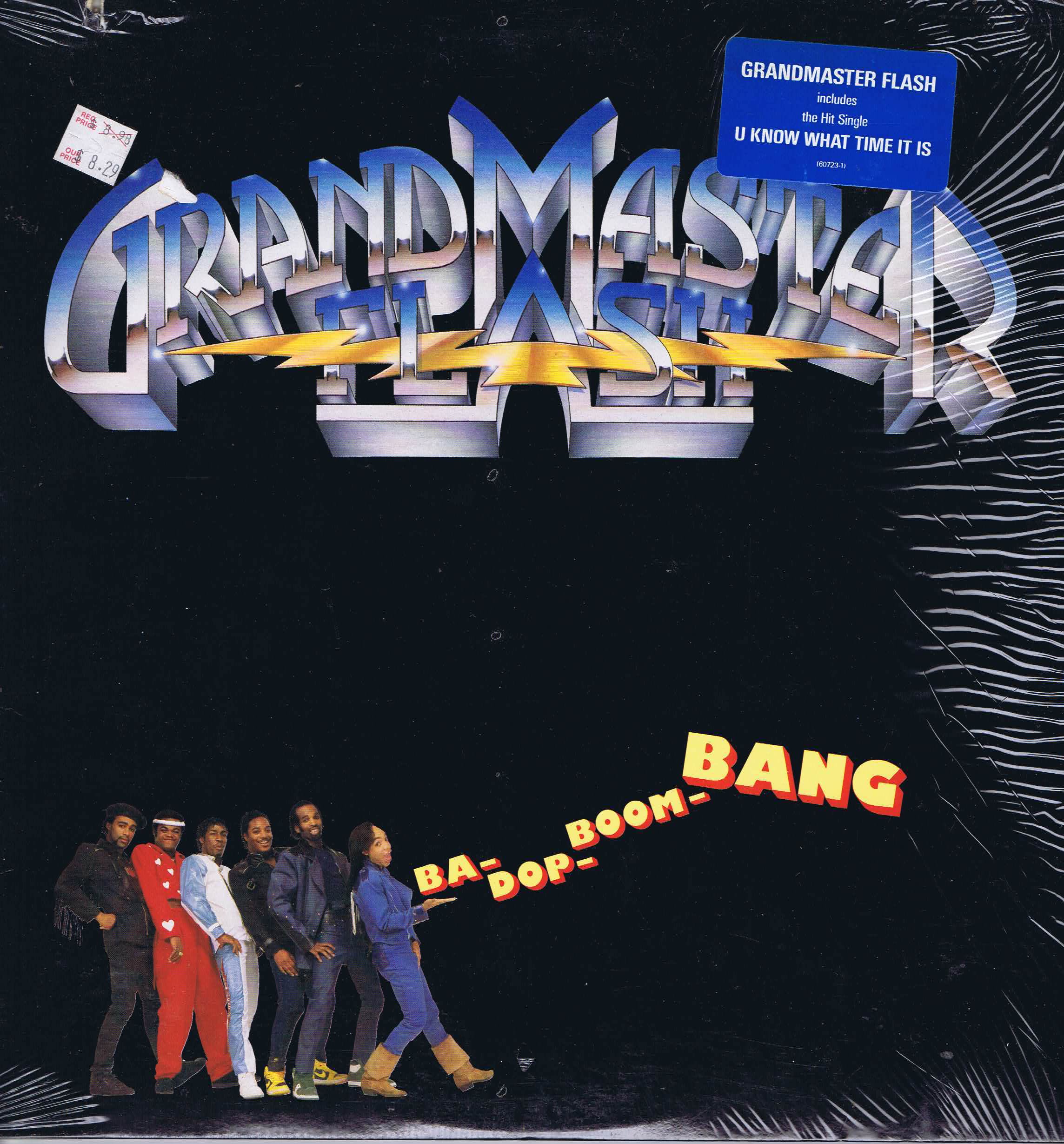 Grandmaster Flash ‎– Ba-Dop-Boom-Bang - US Pressing - LP Vinyl Record
