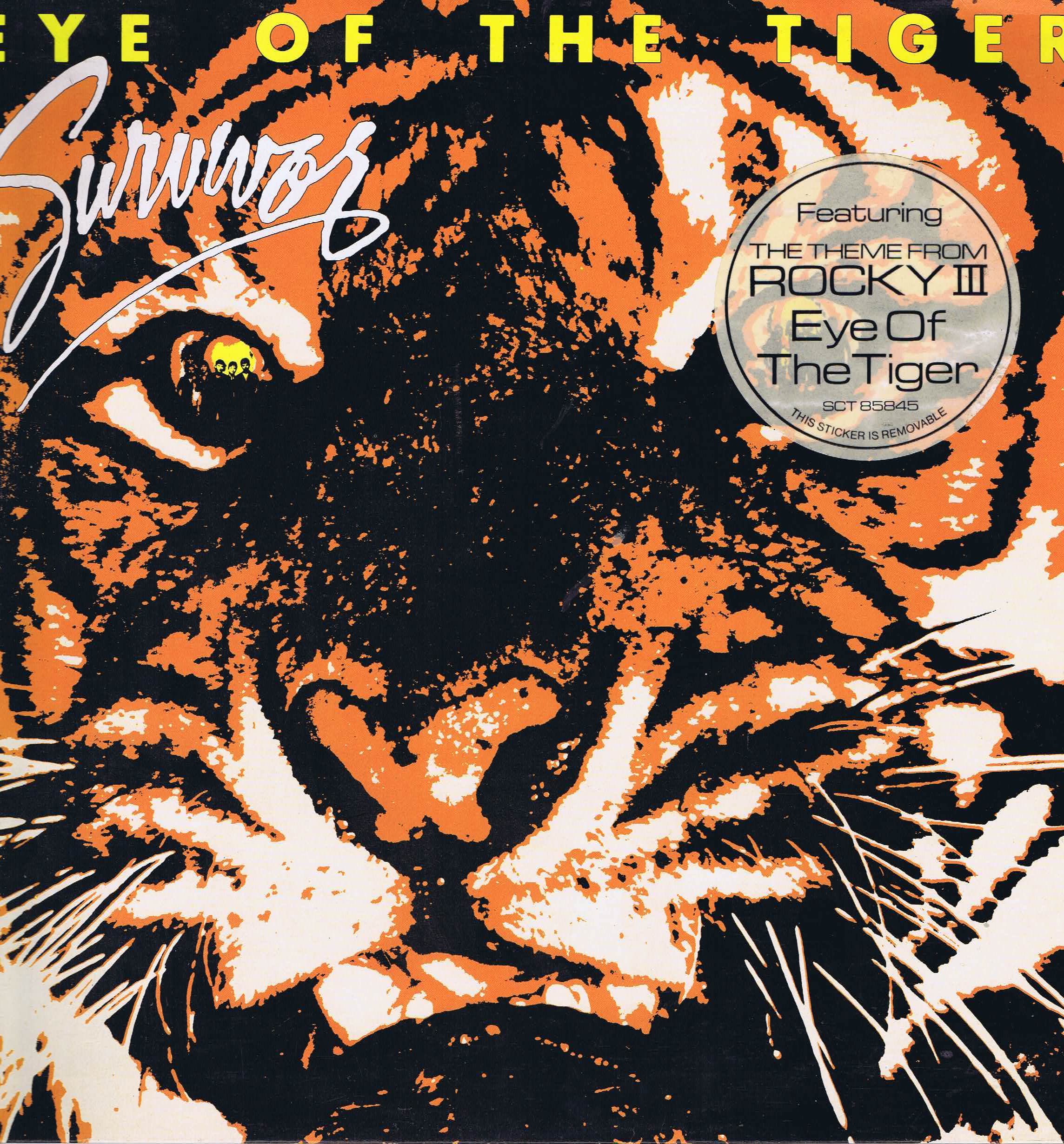 Survivor - Eye Of The Tiger - SCT 85845 - LP Vinyl Record