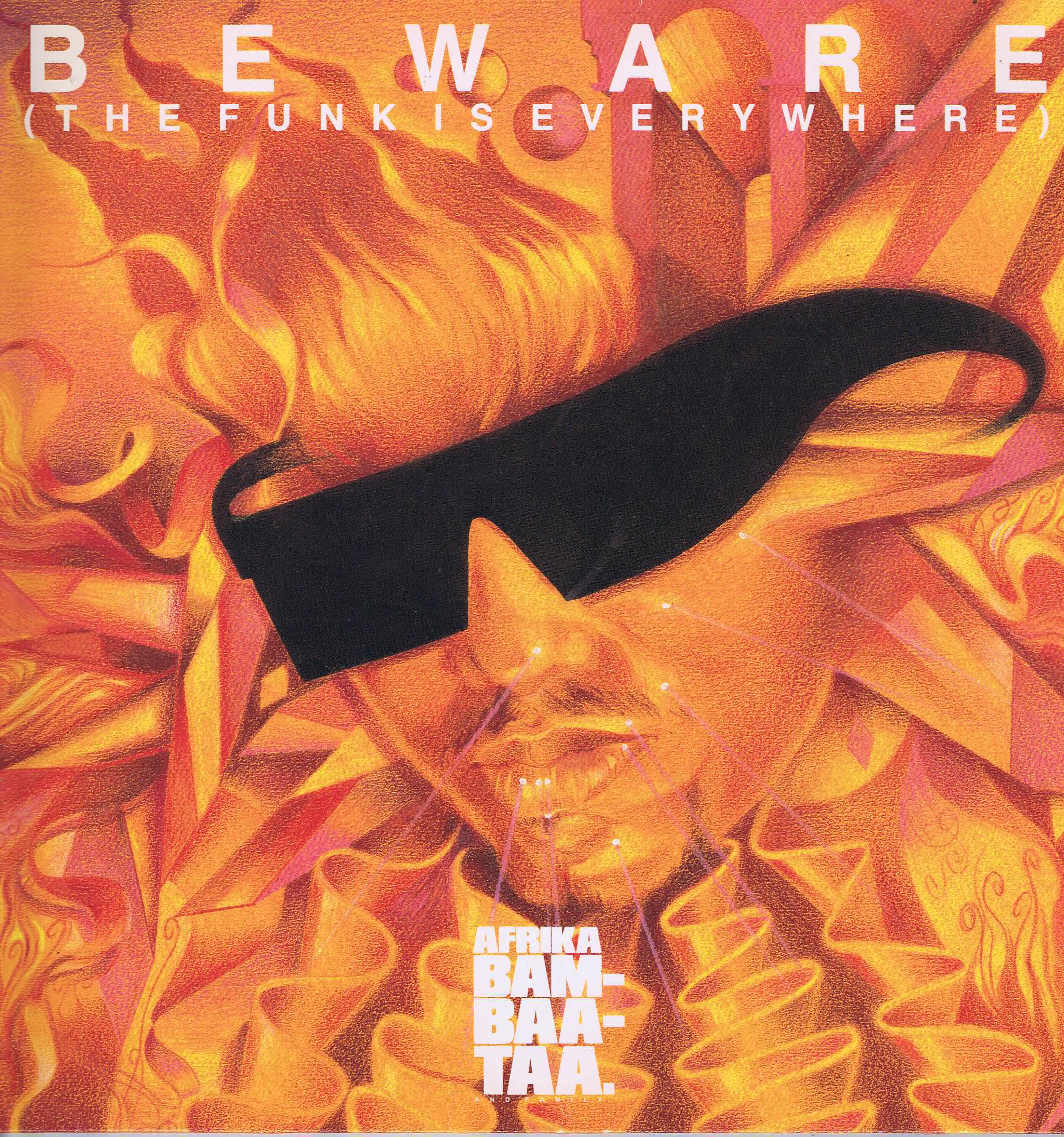 Afrika Bambaataa – Beware (The Funk Is Everywhere) - LP Vinyl Record