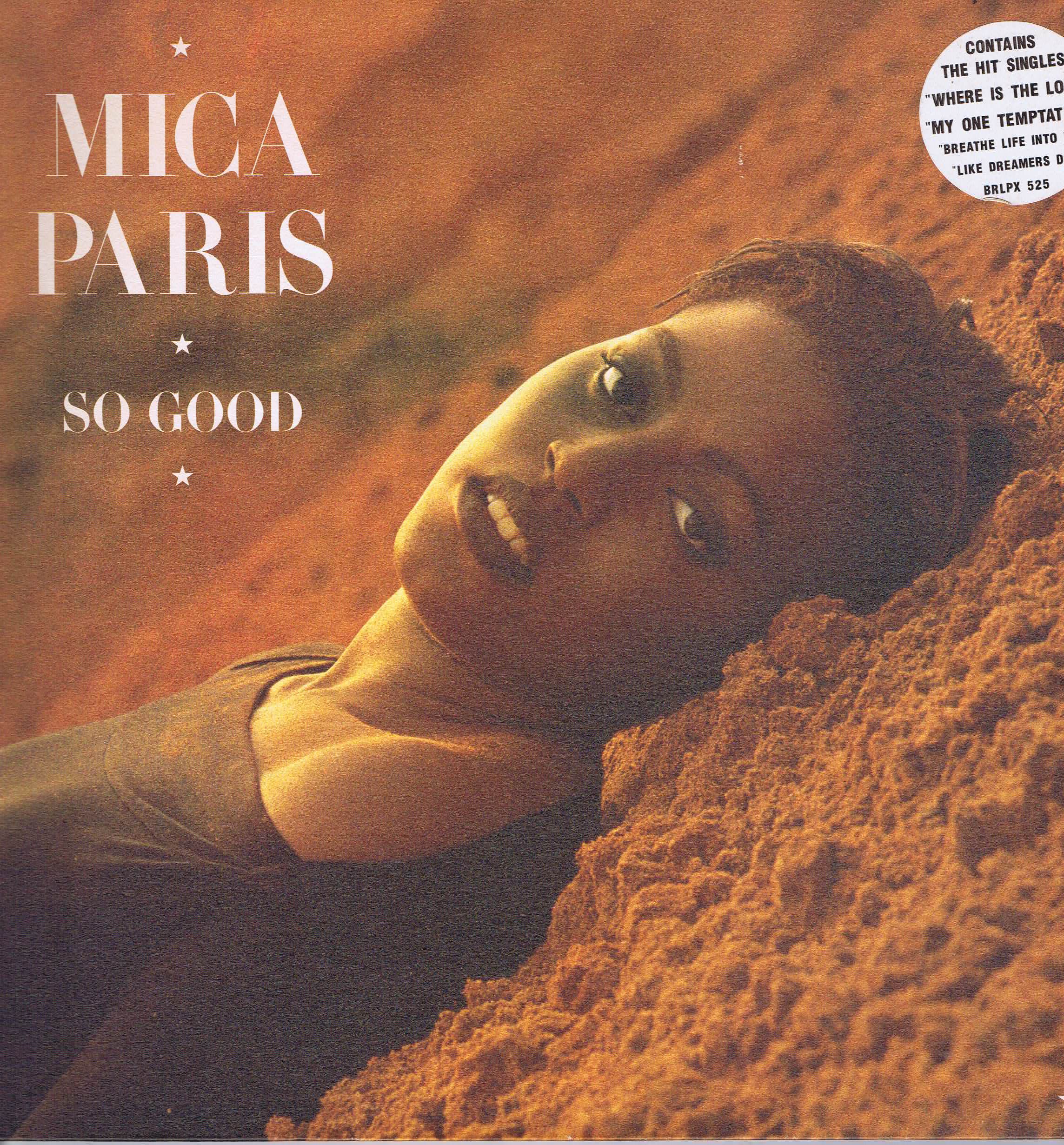Mica Paris - So Good - BRLPX 525 - LP Vinyl Record