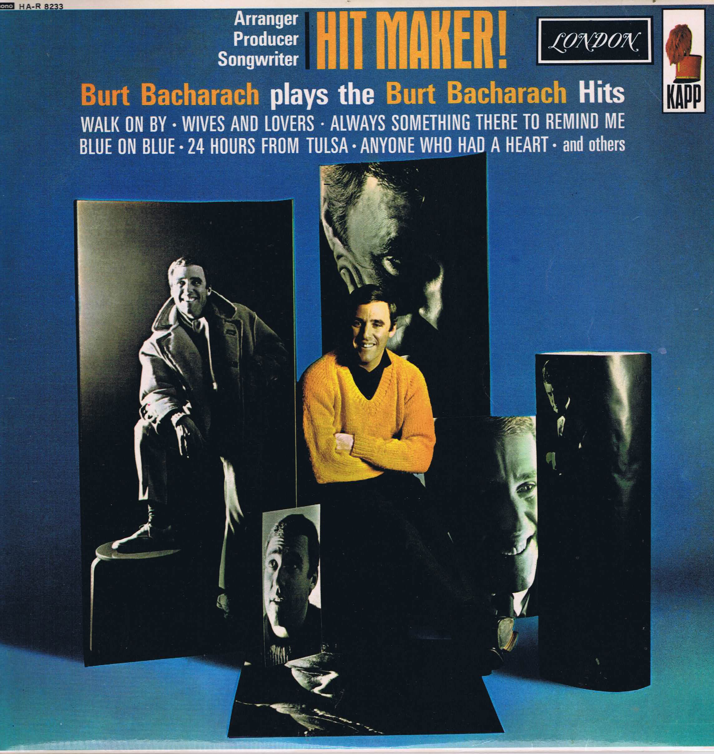 Burt Bacharach – Hit Maker ! - HAR.8233 - LP Vinyl Record