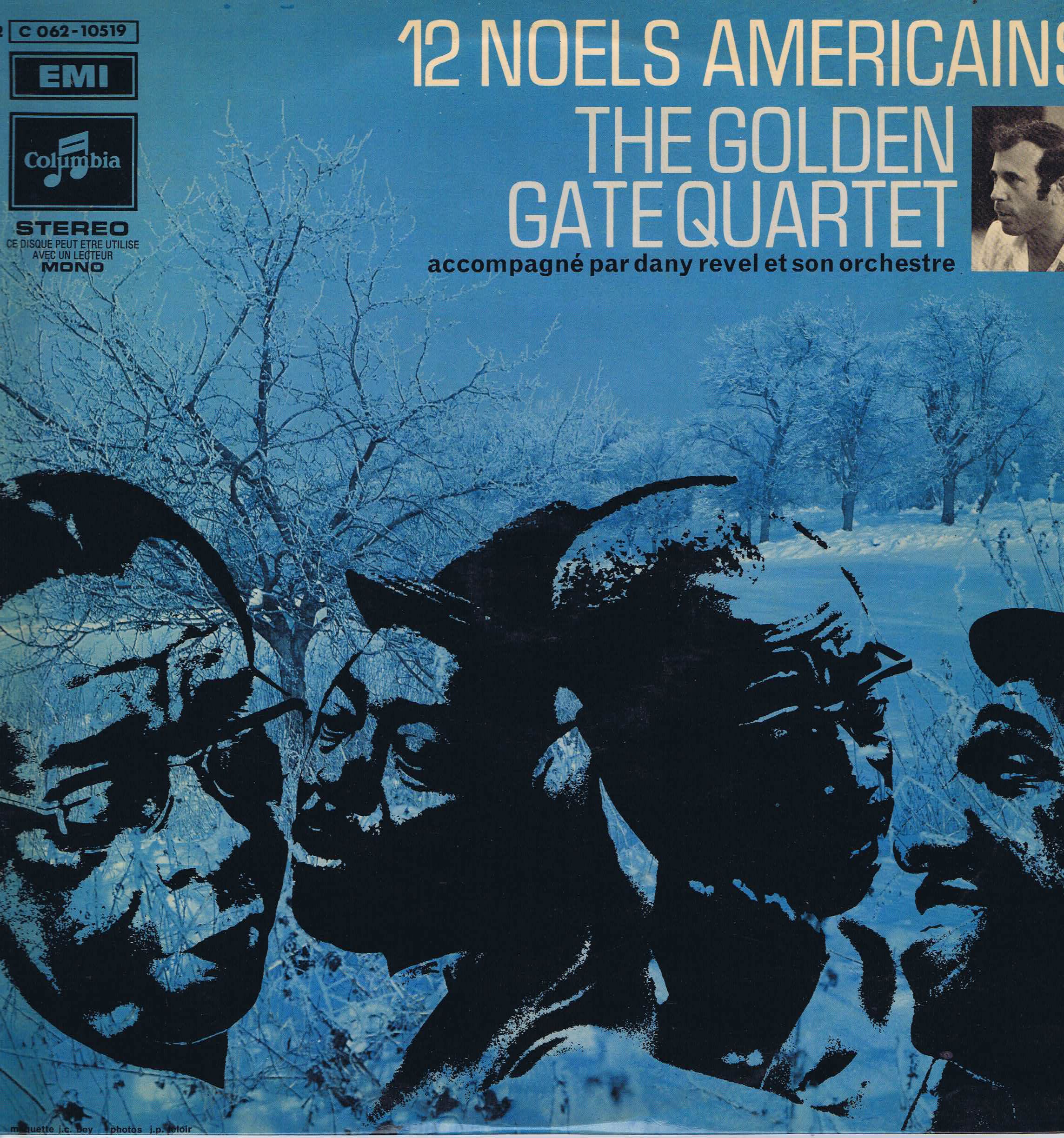 The Golden Gate Quartet – 12 Noels Americains - Pathe Marconi - LP Vinyl Record