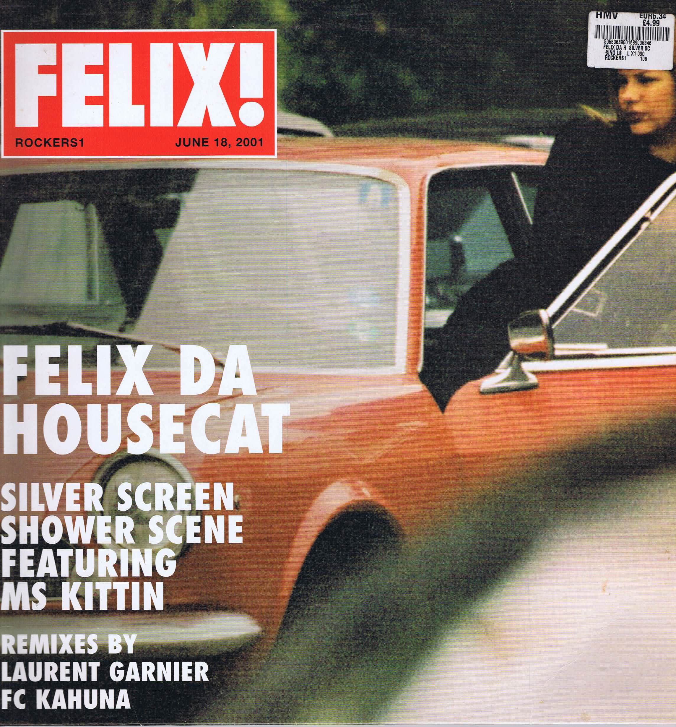 Felix Da Housecat – Silver Screen Shower Scene - ROCKERS1 - 12-inch Vinyl Record