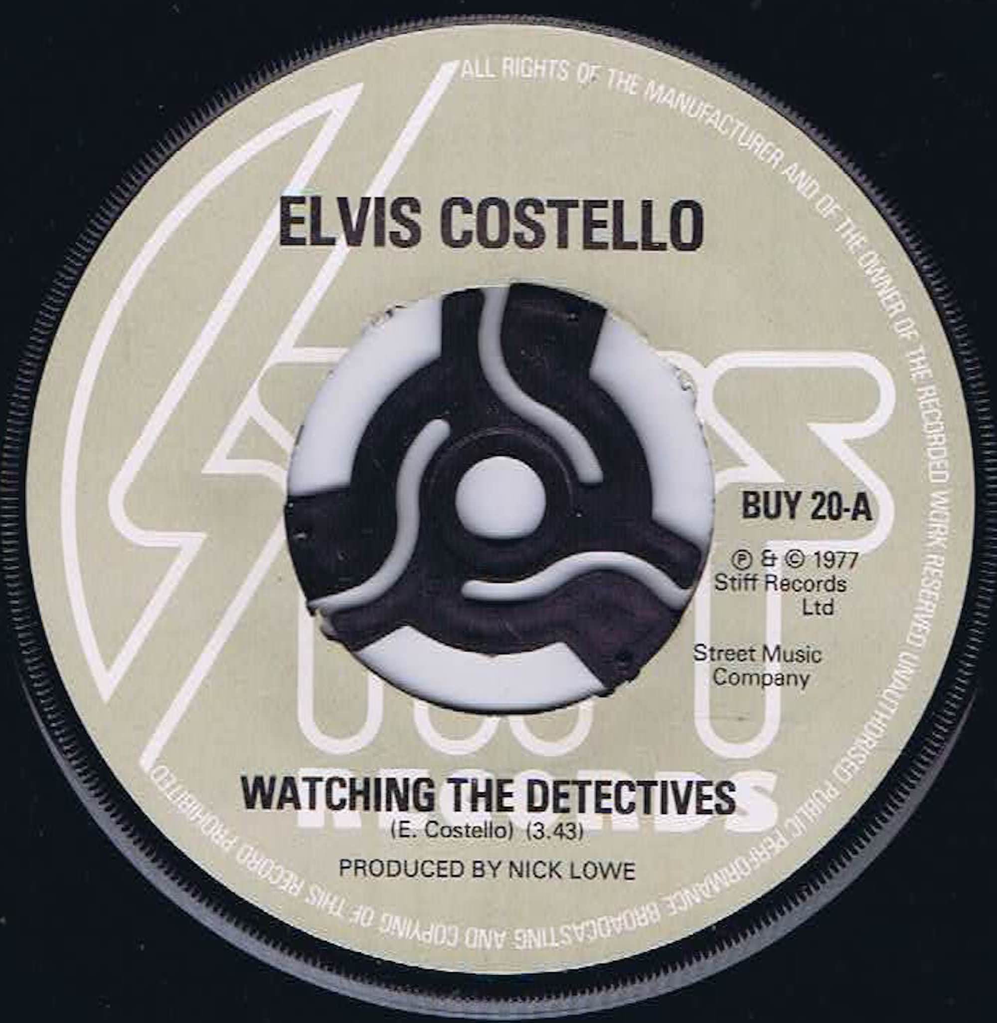 Elvis Costello - I Can't Stand Up For Falling Down - BUY 20 - 7-inch Vinyl Record