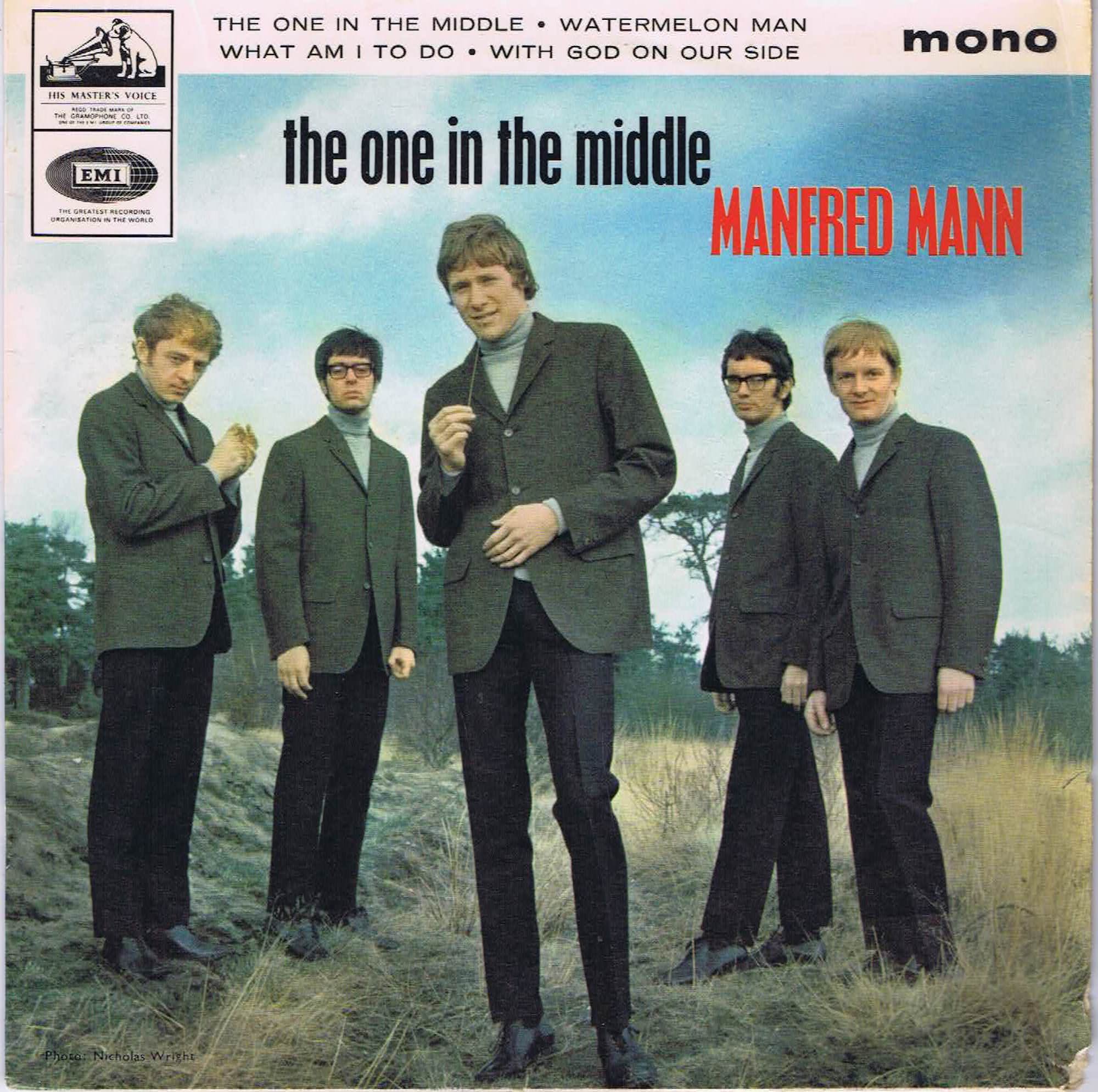 Manfred Mann – The One In The Middle - 7EG 8908 - 7-inch Vinyl Record