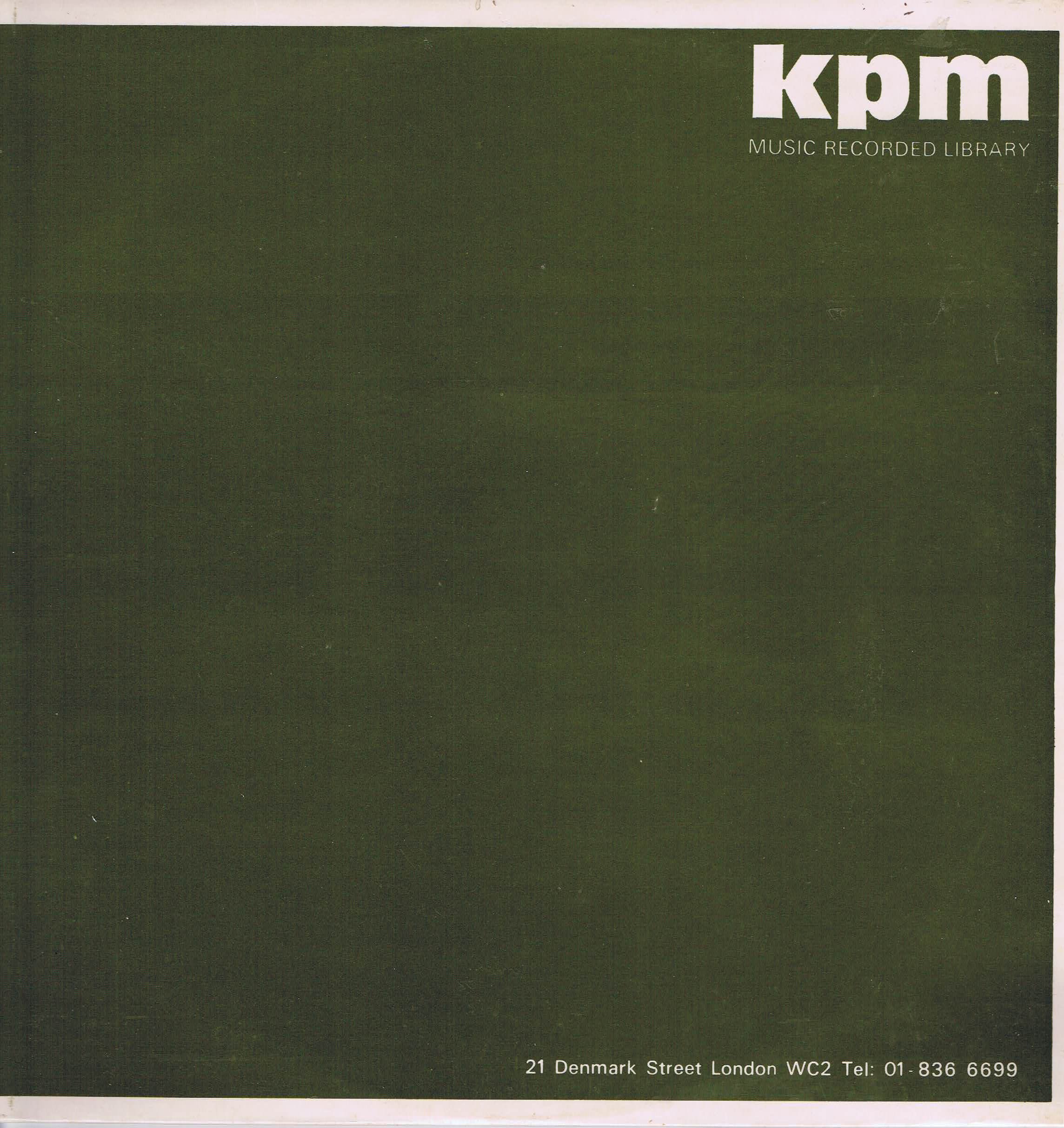 Keith Nicholls / Don Harper - Jazz Of The Twenties - KPM 1150 - Library Music LP