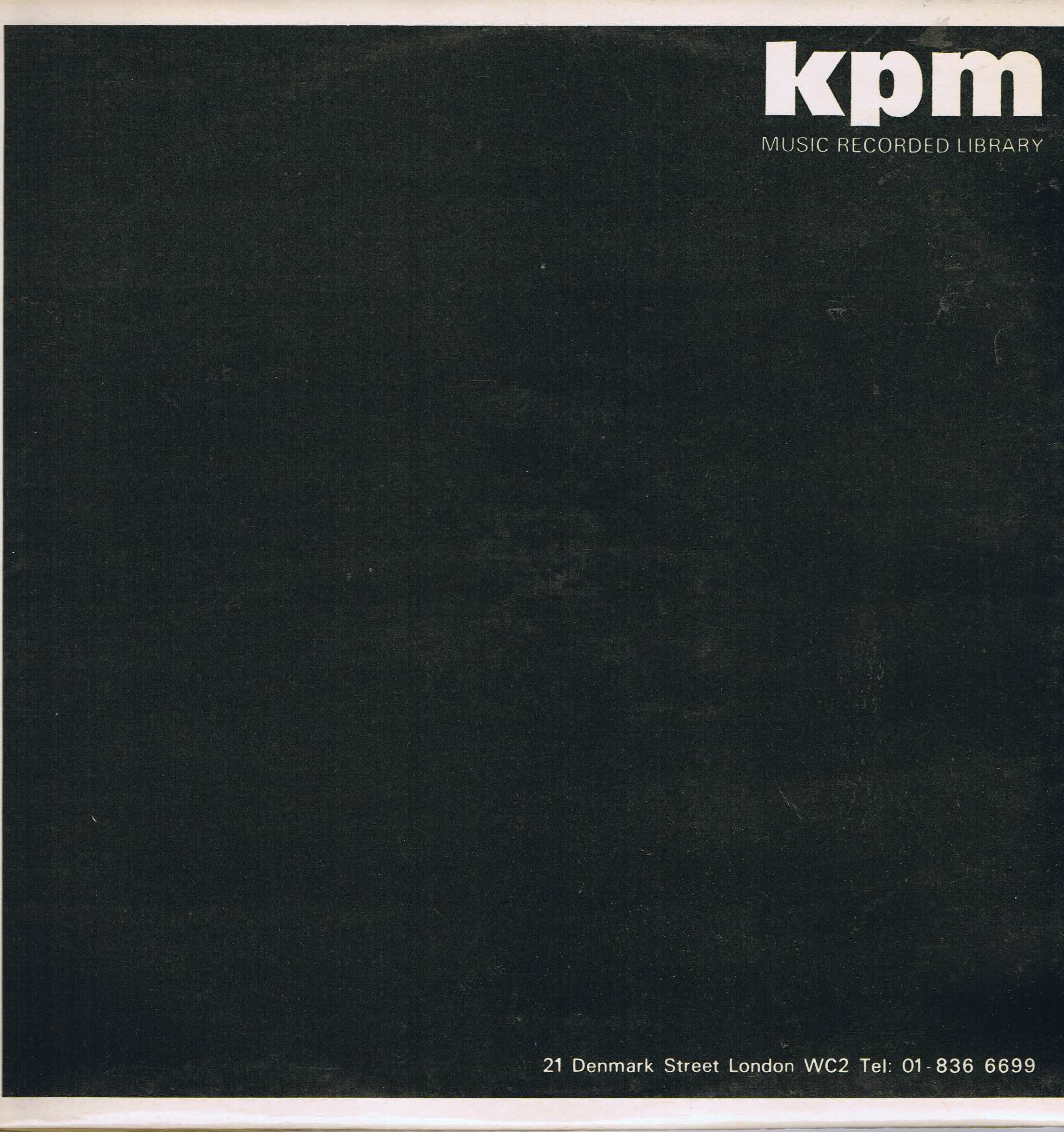 Keith Mansfield - Contempo - KPM 1188 - Library Production Music LP