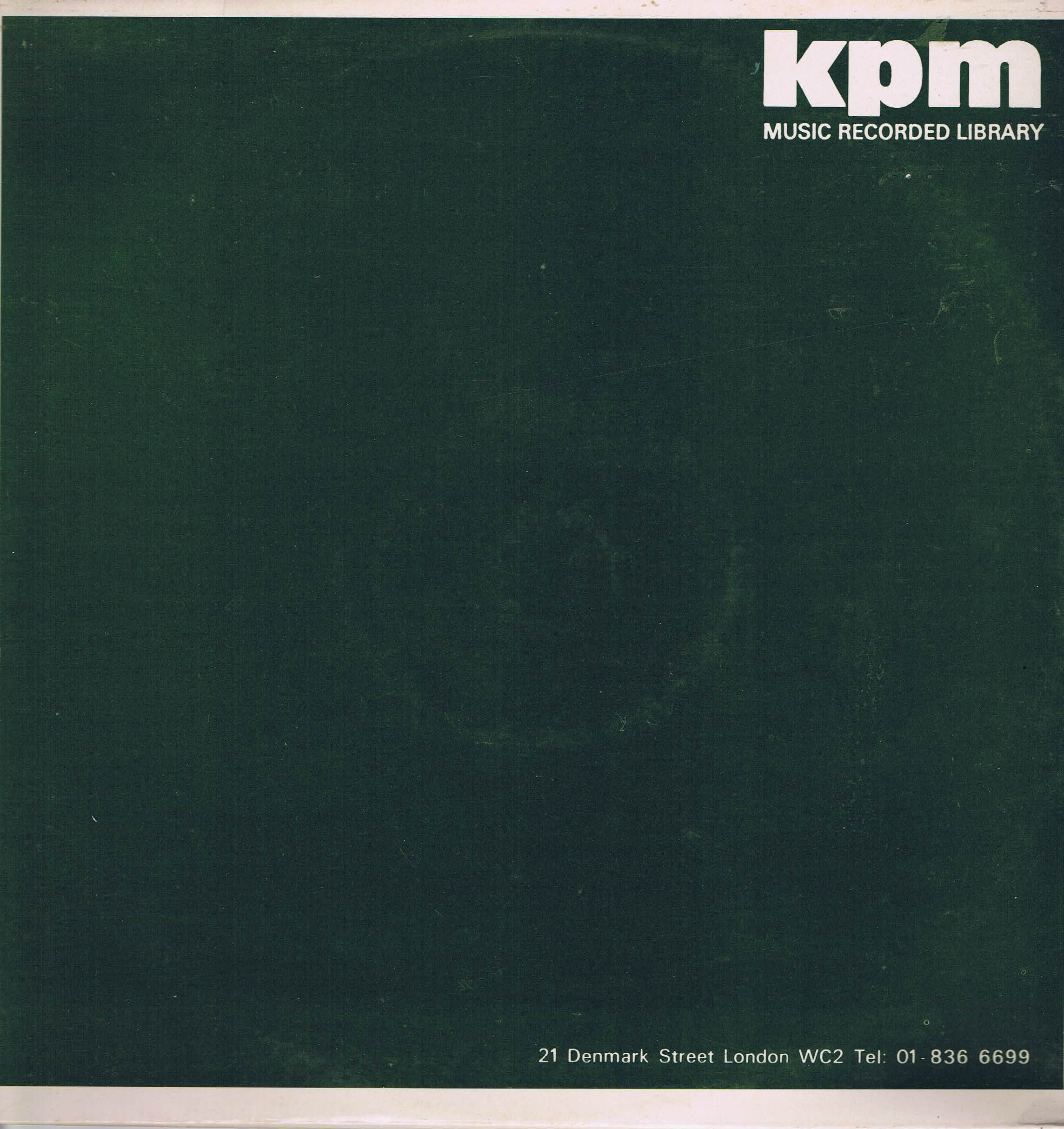 Ron Geesin - Atmospheres - KPM 1201 - Library Production Music LP