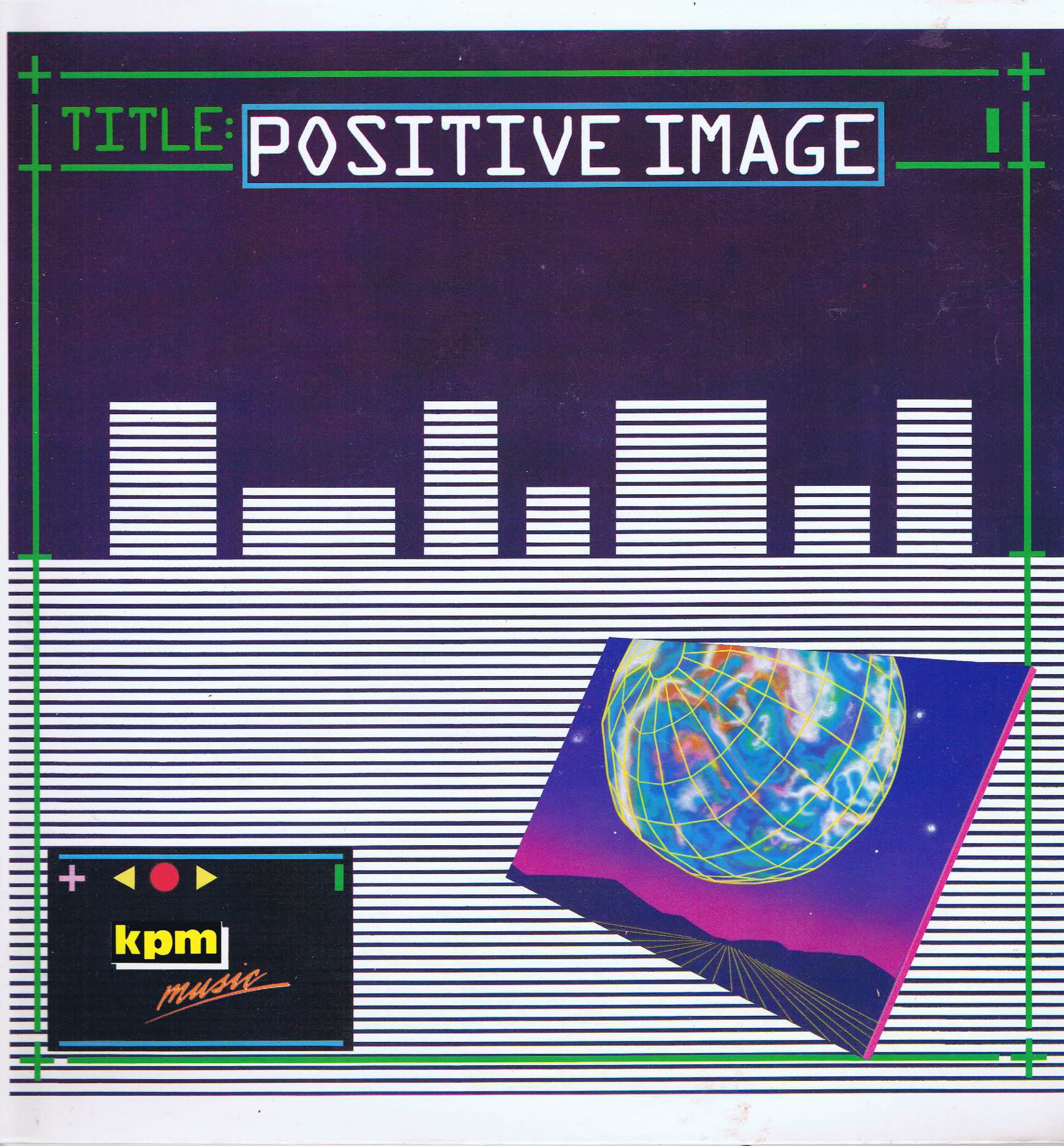 Bob Foster - Positive Image - KPM 1349 - Library Production Music LP