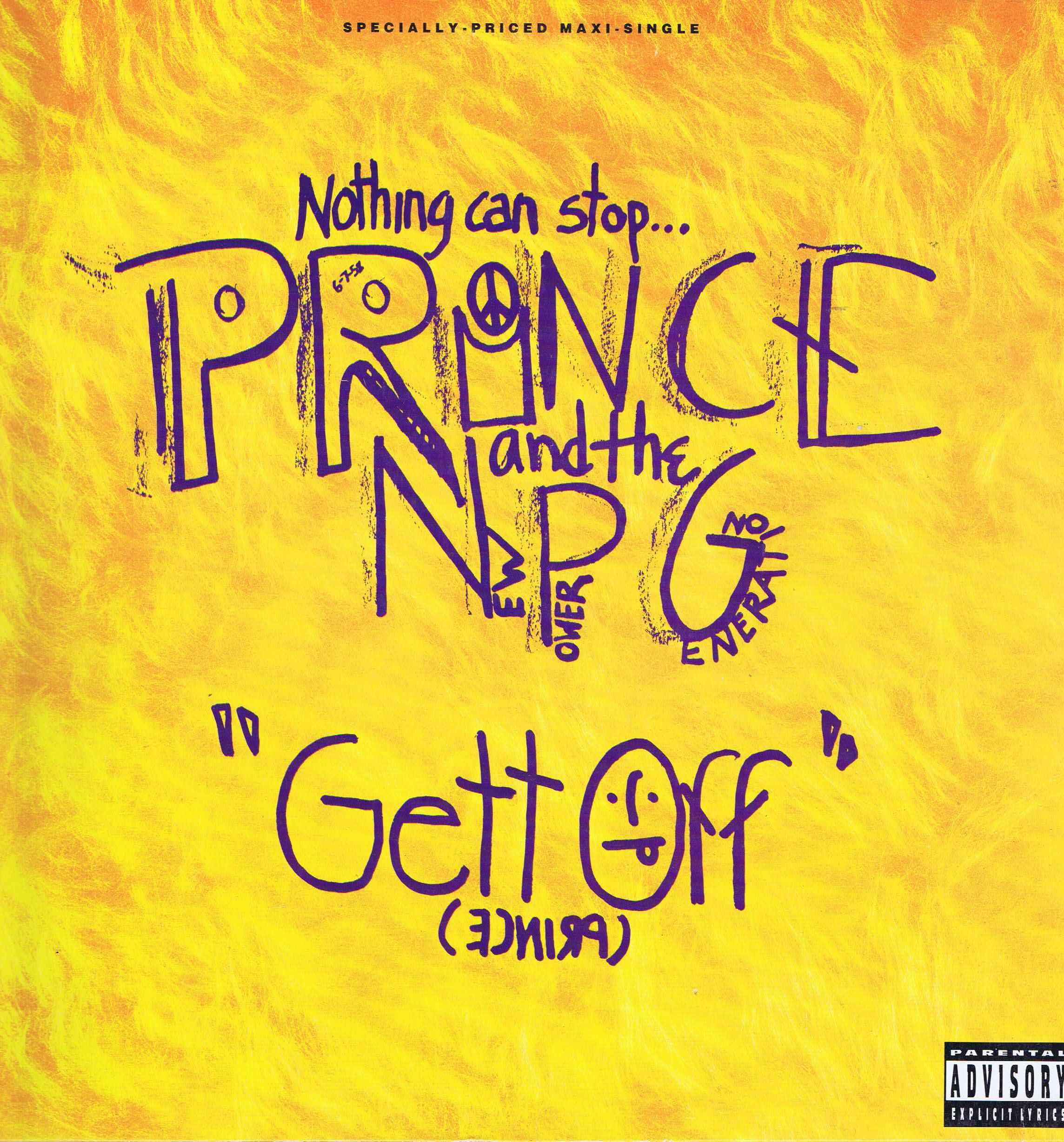 Prince And The New Power Generation - Get Off – US 12-inch Vinyl Record