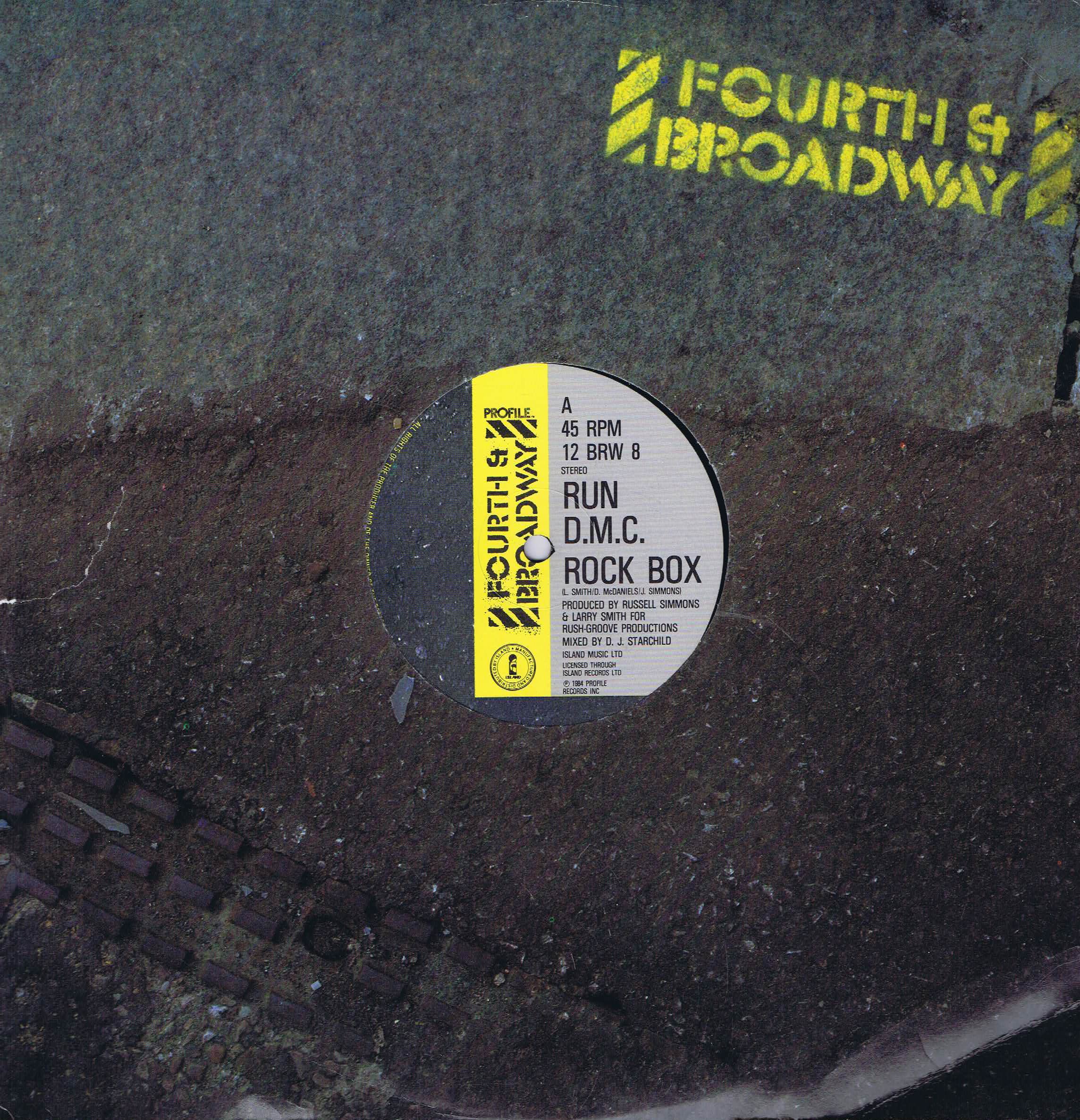 Run DMC - Rock Box - 12 BRW 8 - 12-inch Vinyl Record