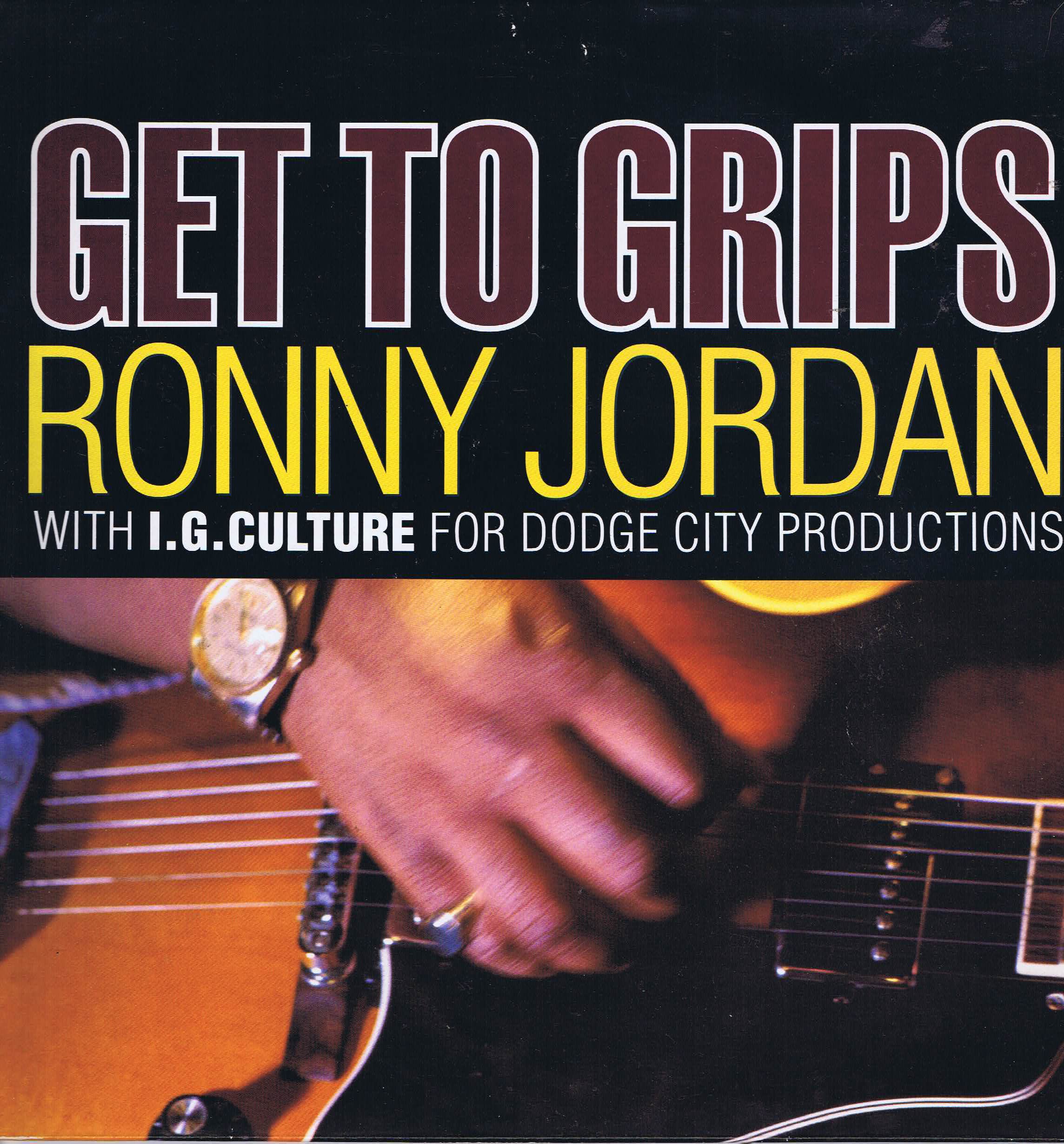 Ronny Jordan - Get To Grips - Island 12 IS 521 - 12-inch Vinyl Record