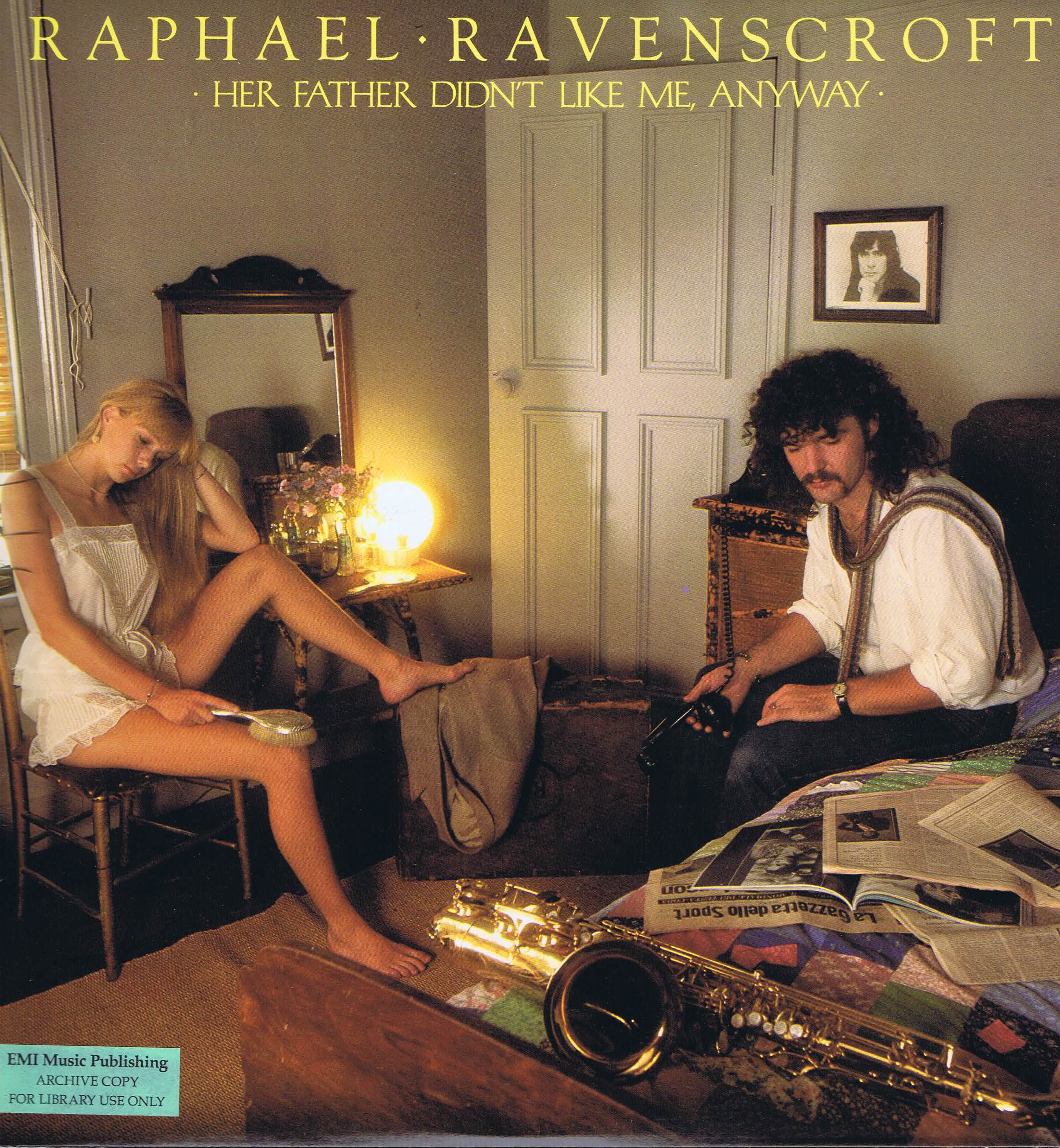 Raphael Ravenscroft - Her Father Didn't Like Me, Anyway - LP Vinyl Record