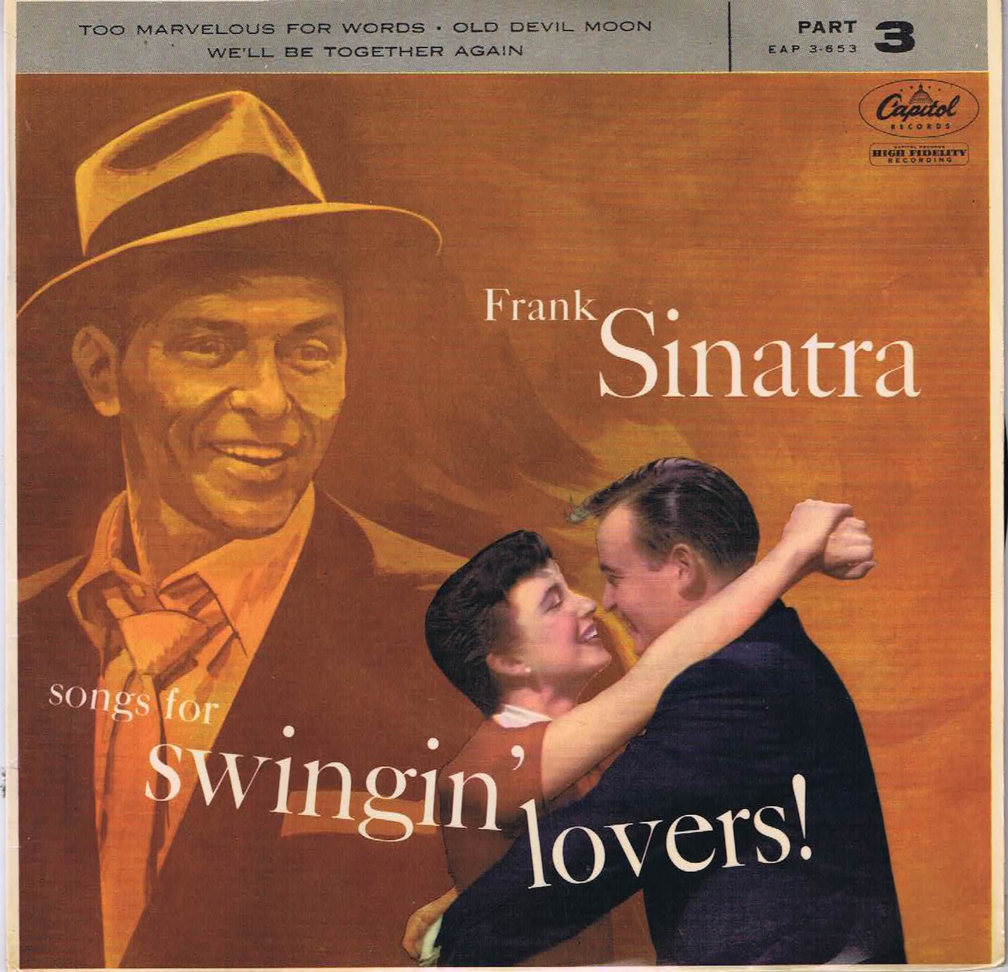 Frank Sinatra – Songs For Swingin' Lovers! (Part 3) - EAP 3-653 - 7-inch Record