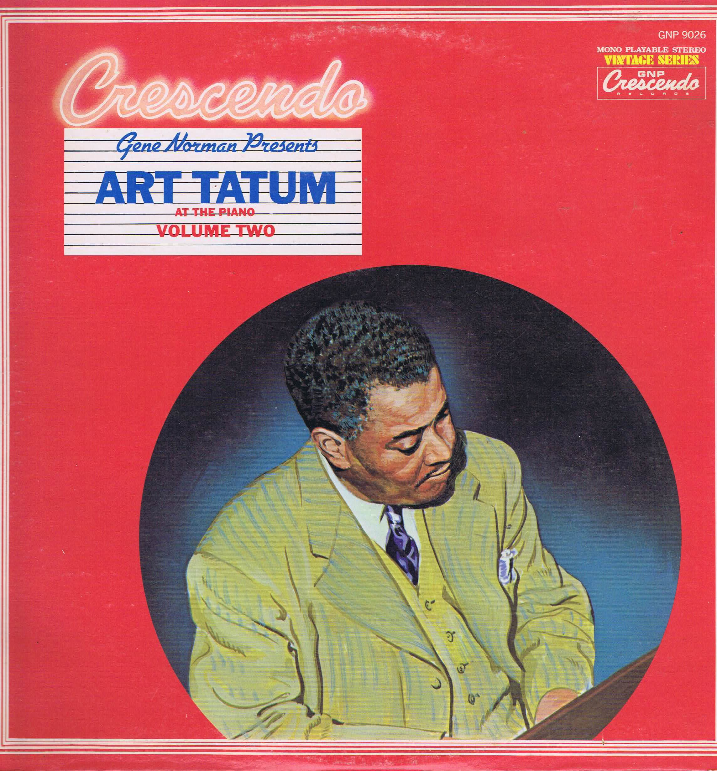 Art Tatum - Art Tatum At The Crescendo Vol Two - GNP 9026 - LP Vinyl Record