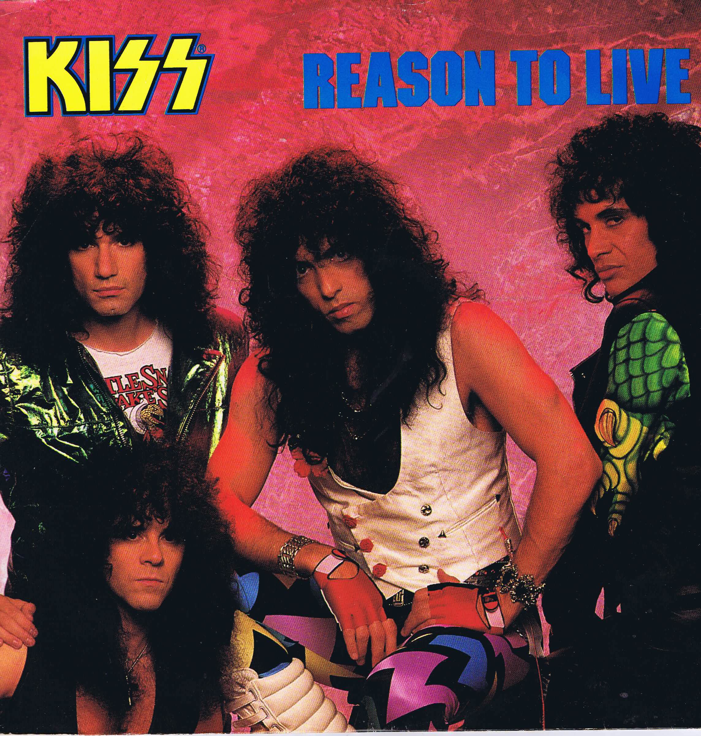 Kiss – Reason To Live - KISS 8012 - 12-inch Vinyl Record