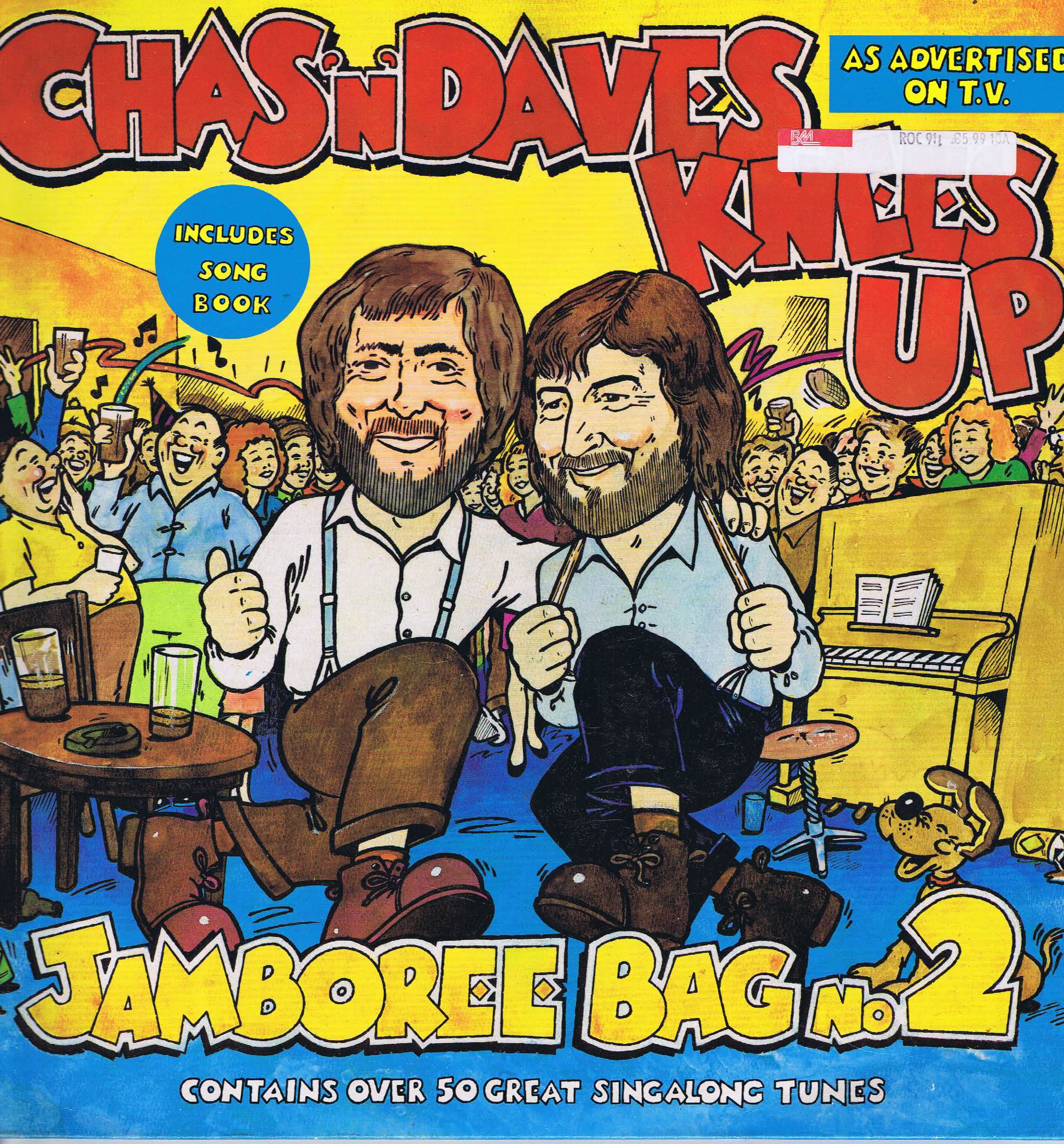 Chas & Dave – Chas'N'Daves Knees Up - ROC 911 - LP Vinyl Record