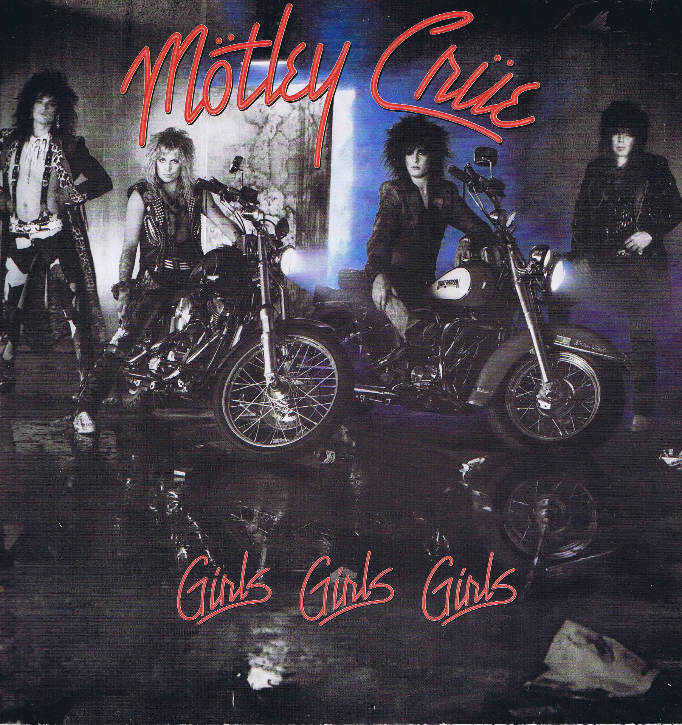 Mötley Crüe - Girls, Girls, Girls - EKT 39 - LP Vinyl Record