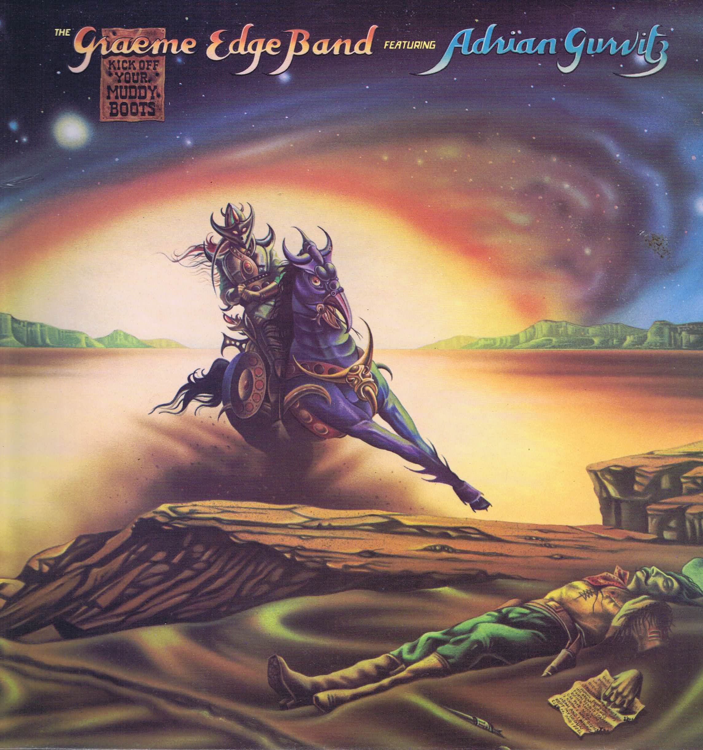 Graeme Edge Band ‎– Kick Off Your Muddy Boots - Threshold THS 15 - LP Vinyl Record
