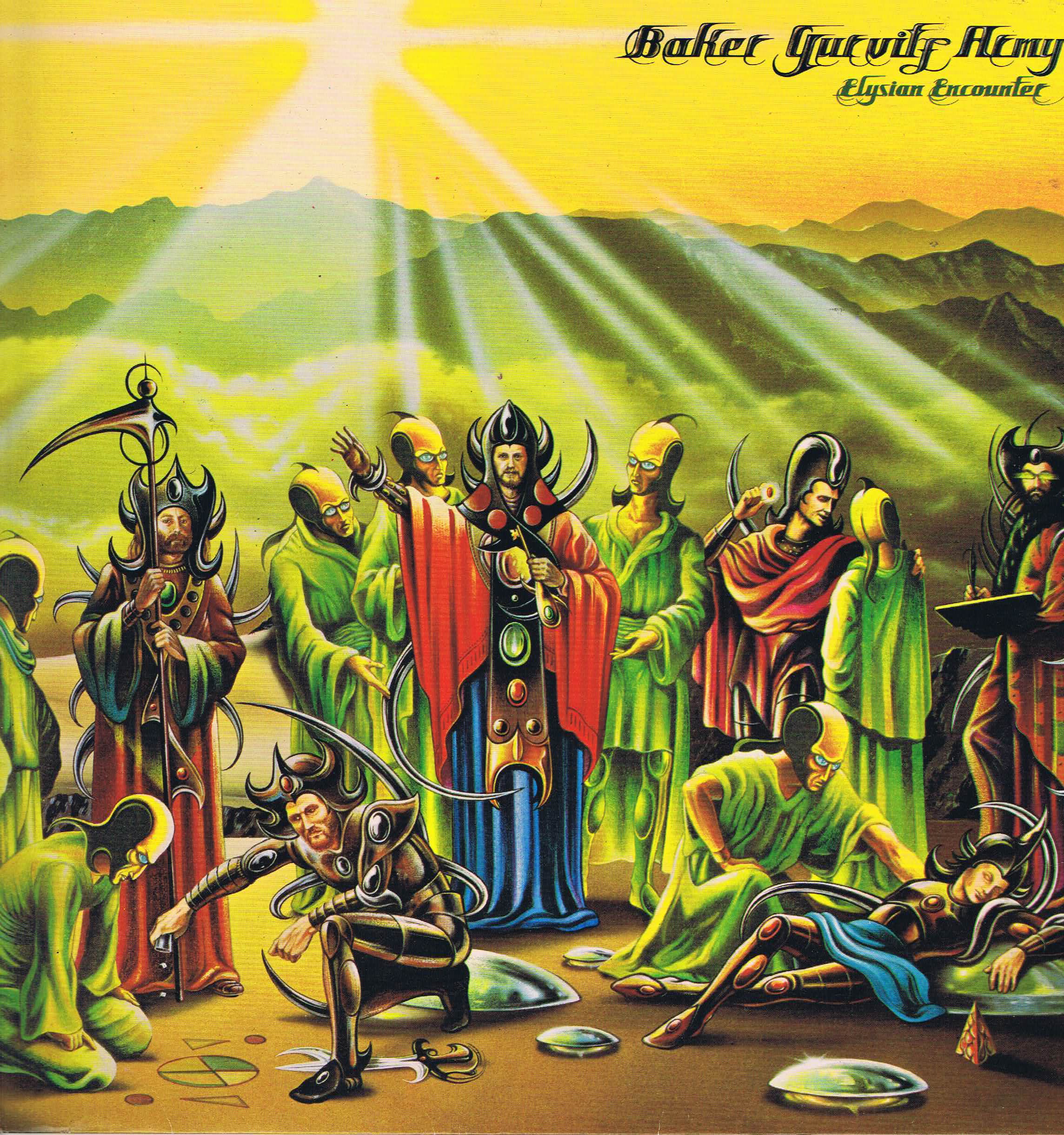 Baker Gurvitz Army ‎– Elysian Encounter - Mountain Records - TOPS 101 - LP Vinyl Record