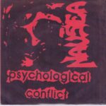 Nausea – Psychological Conflict - Baphomet Records - 7-inch Record