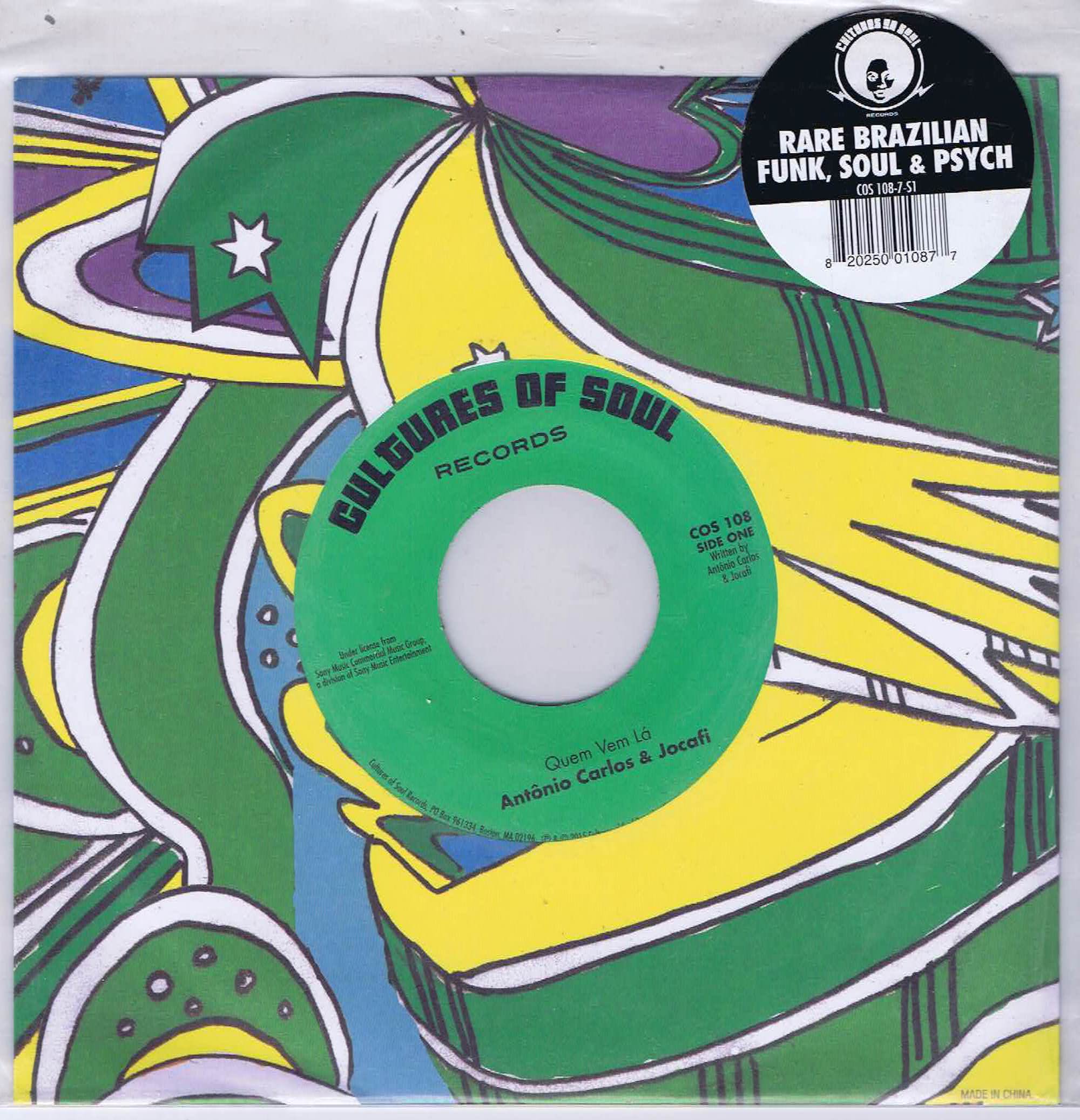 Antonio Carlos E Jocafi / Os Incríveis – Quem Vem La b/w Paz E Amor - 7-inch Record
