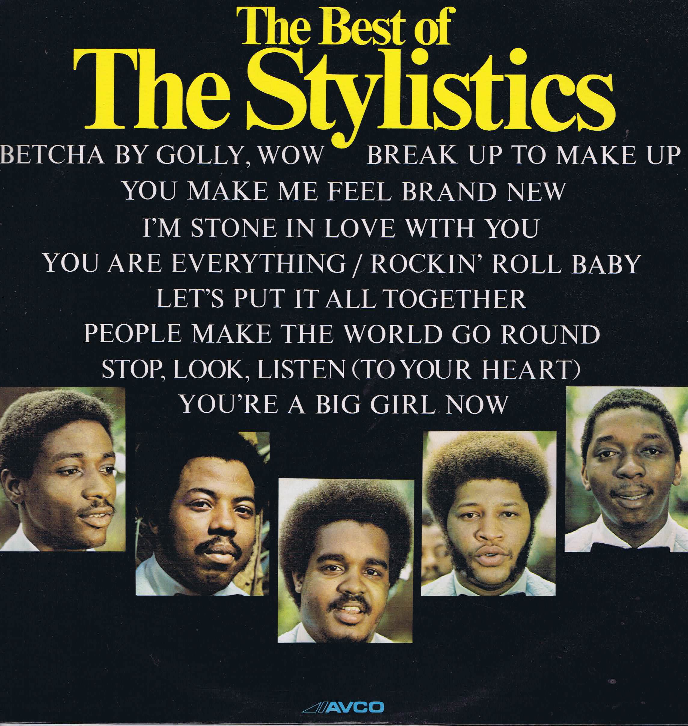 The Stylistics – The Best Of The Stylistics - 9109 003 - LP Vinyl Record