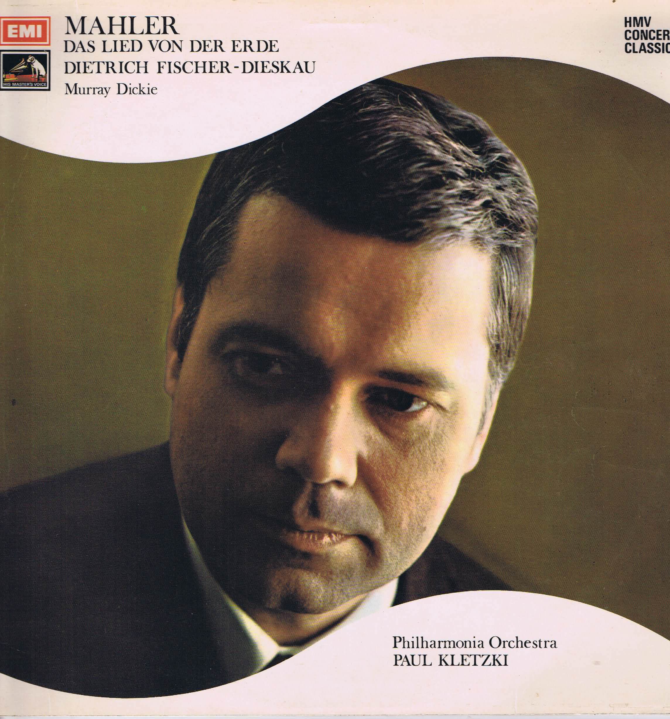 SXLP 30165 - Mahler - Das Lied von der Erde - Fischer-Dieskau - LP Vinyl Record