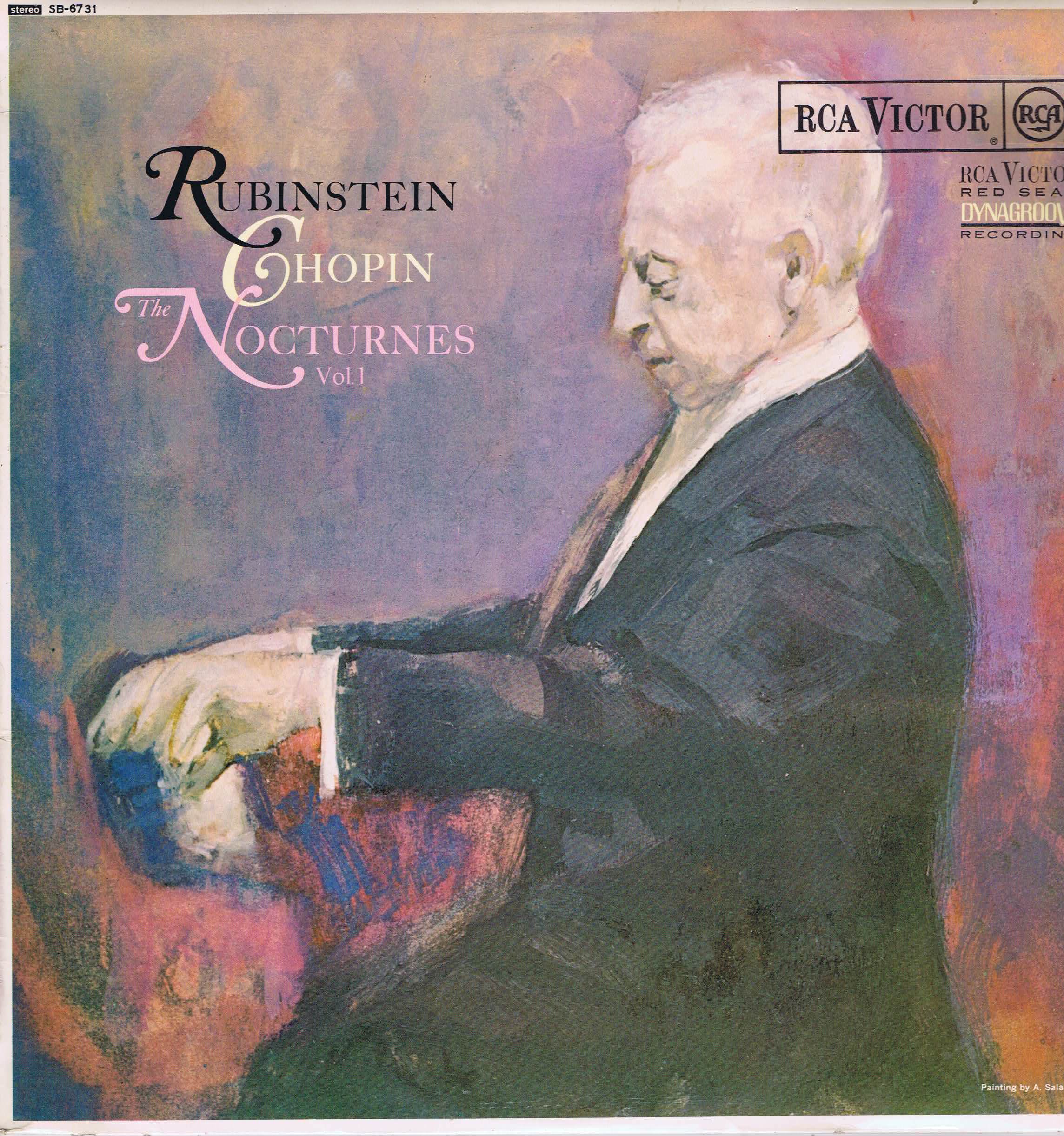 SB-6731 - Chopin / Rubinstein – The Nocturnes Vol. 1 - LP Vinyl Record